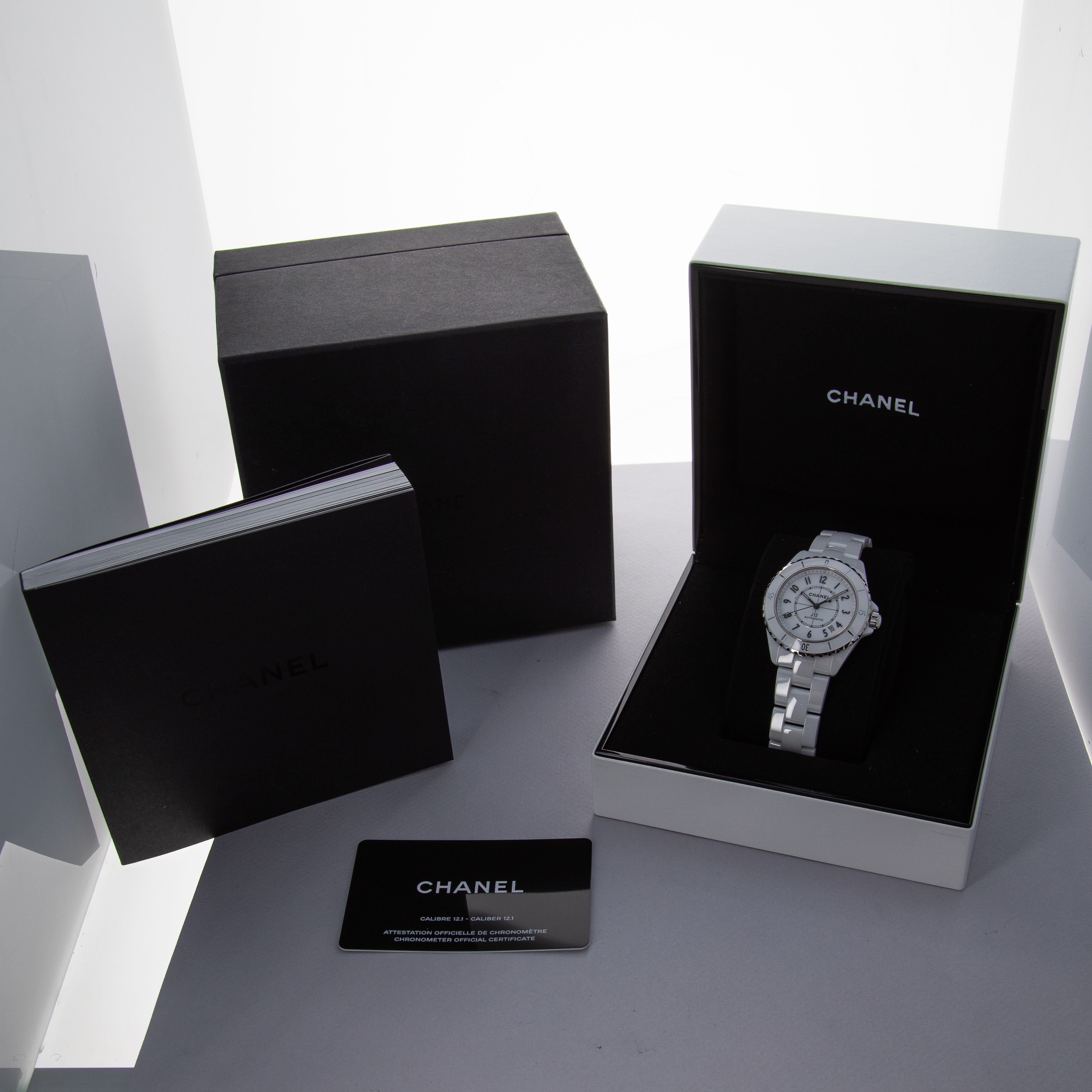 Chanel J12 Caliber 12.1 H5697 White Ceramic | Auctions | Loupe This