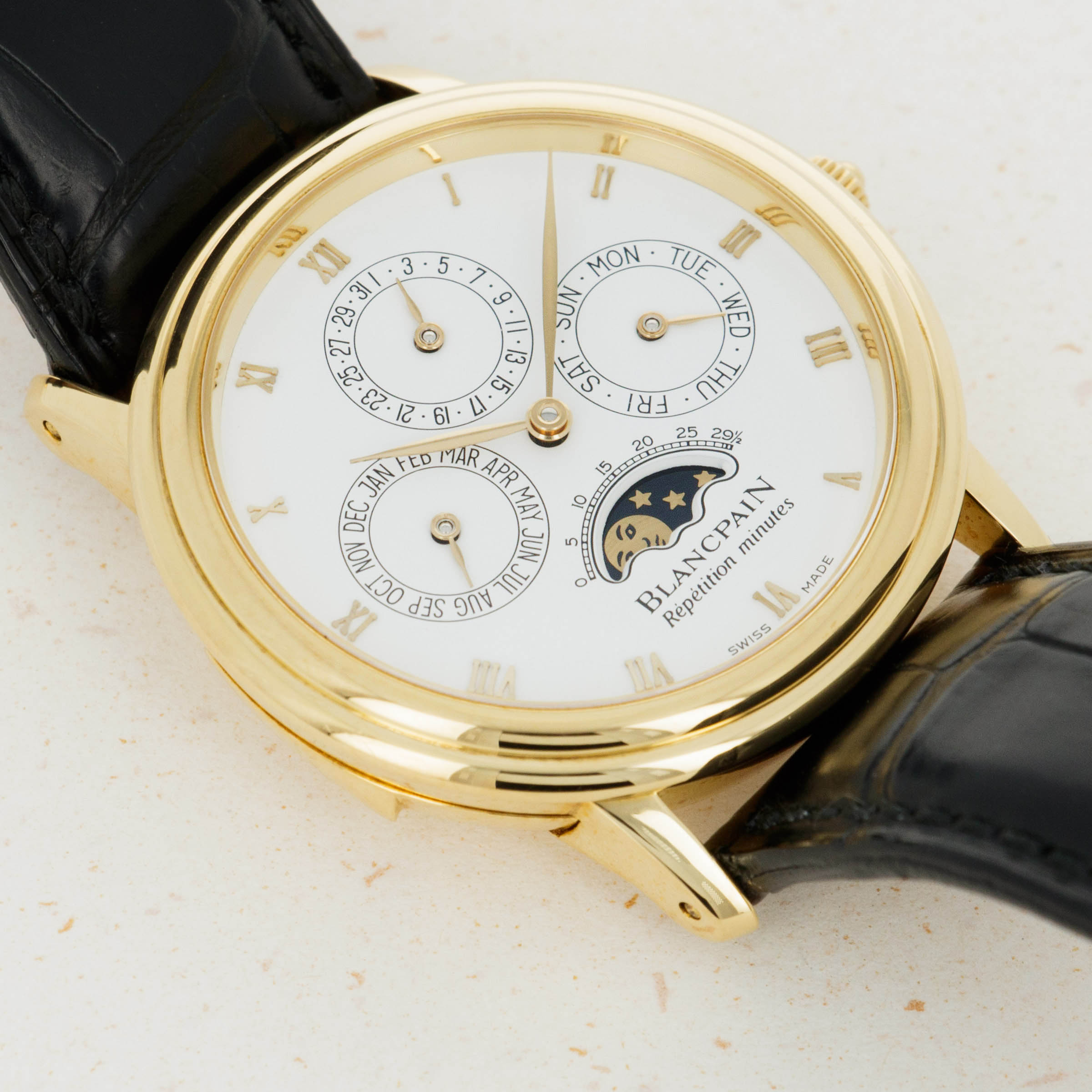 Blancpain Minute Repeater Perpetual Calendar Yellow Gold