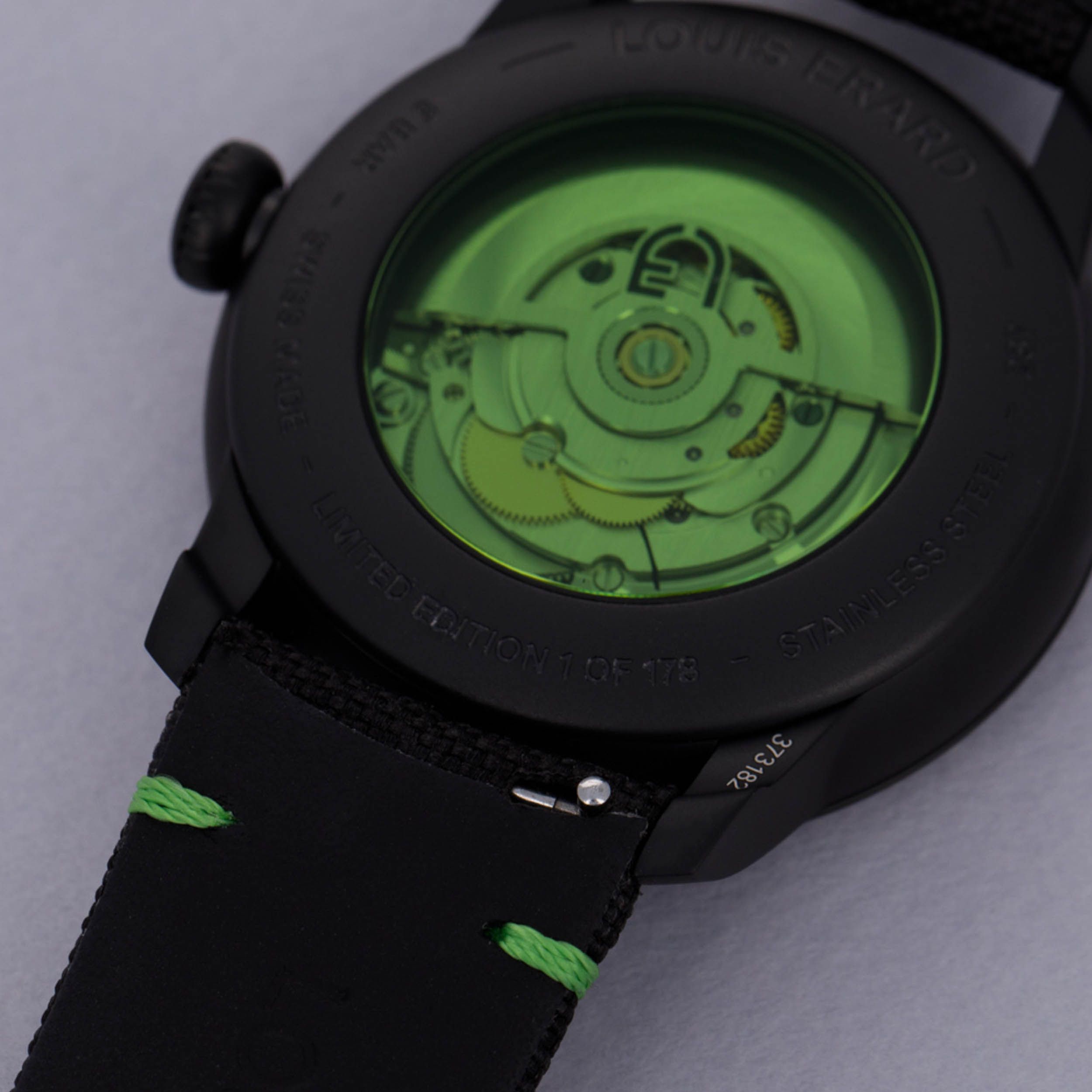 Louis Erard x Label Noir Le Régulateur PVD 85237NN57.BAT02