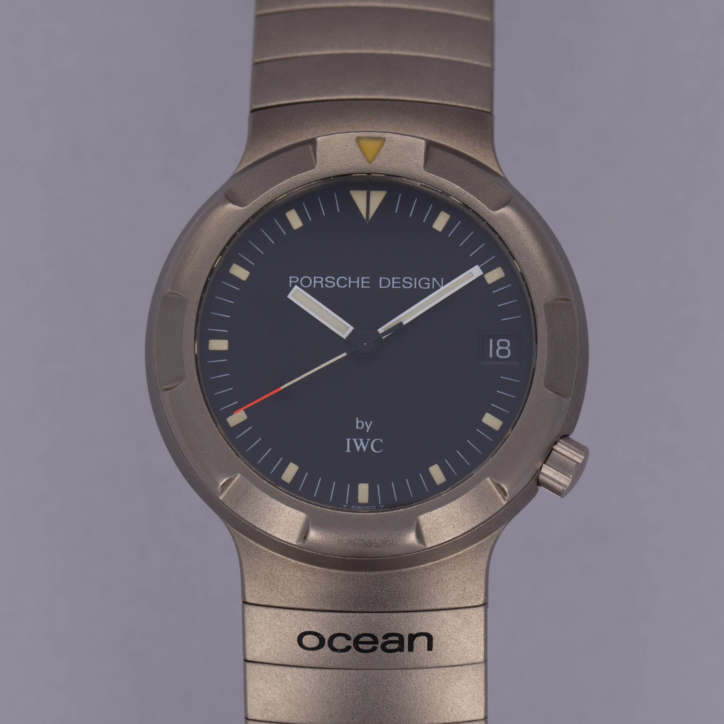 IWC Porsche Design Ocean 500 Diver Titanium Box and Papers | Auctions |  Loupe This