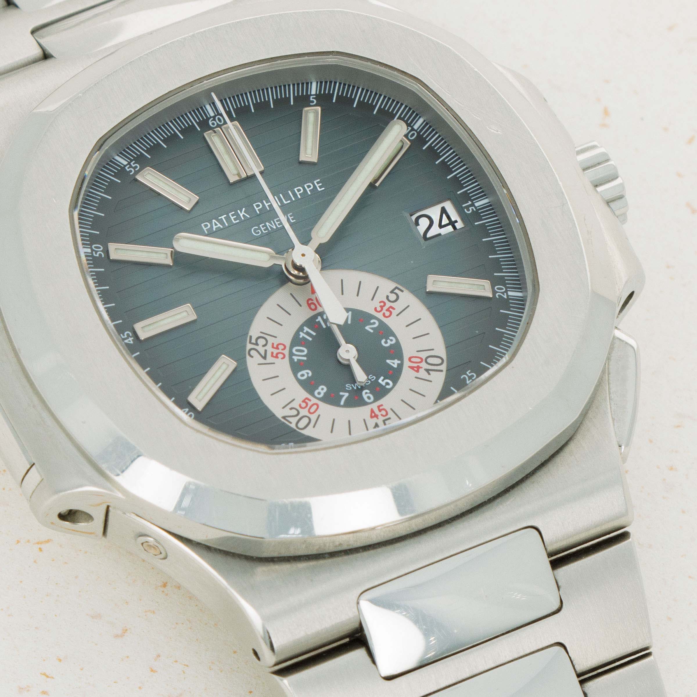 Patek philippe nautilus chronograph on sale 5980