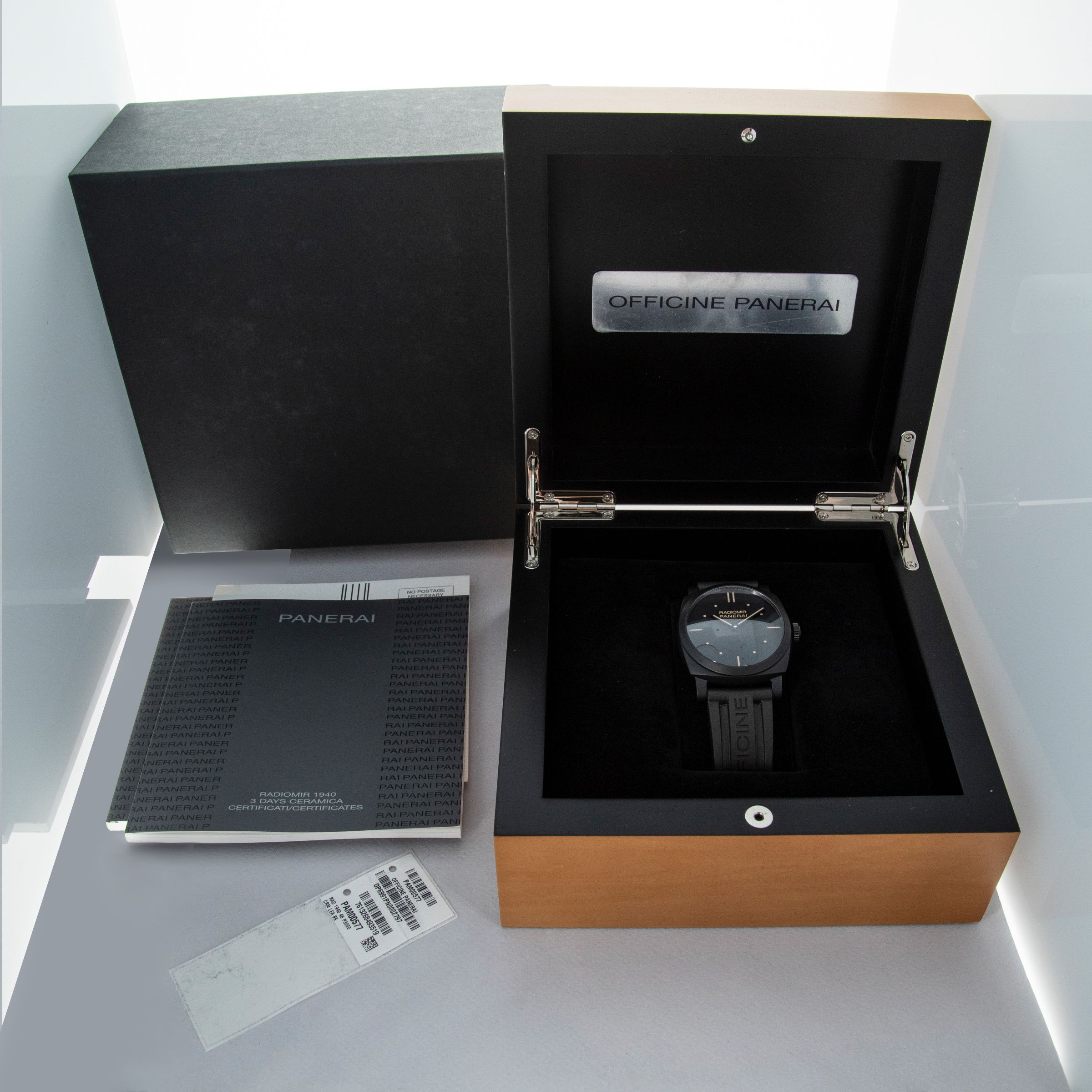 Panerai Radiomir 1940 3-Days PAM577 Ceramic | Auctions | Loupe This