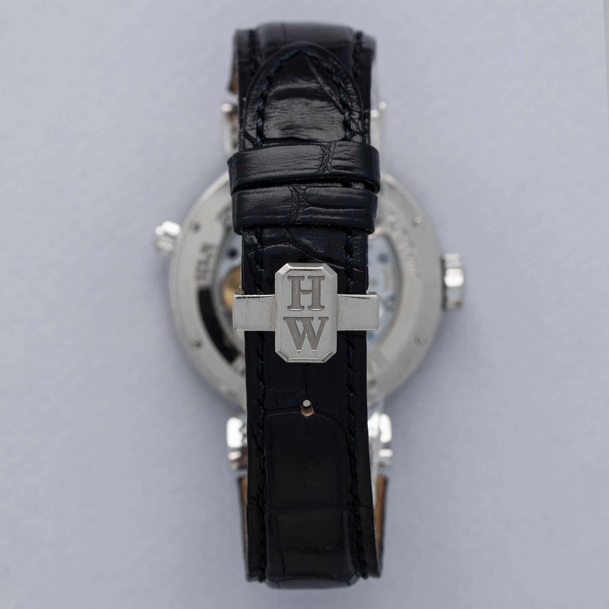 Harry Winston Premier Excenter Timezone 200-MMTZ39W 18k WG