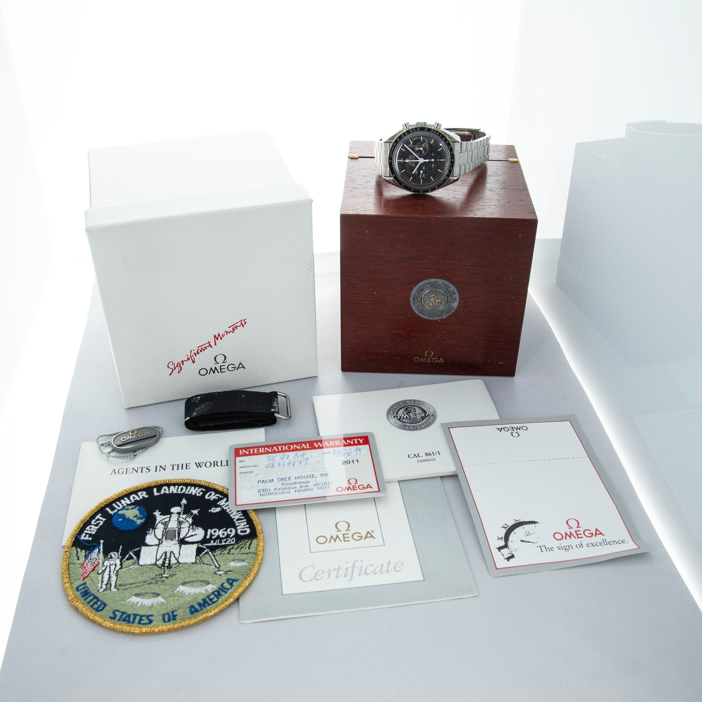 Omega Speedmaster 3590.59 Apollo XI 20th Anniversary New Old Stock