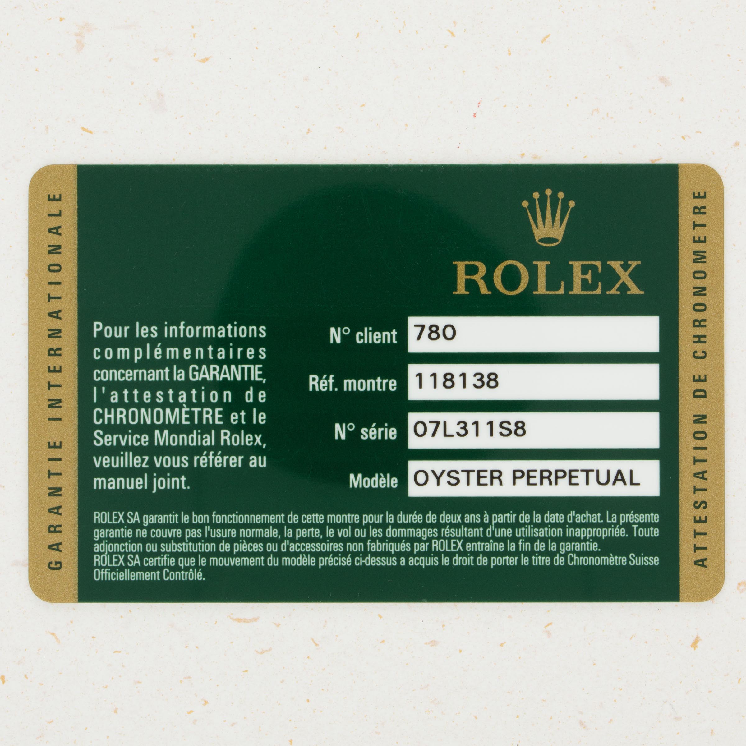 Rolex Day-Date 118138 Copper Dial | Auctions | Loupe This