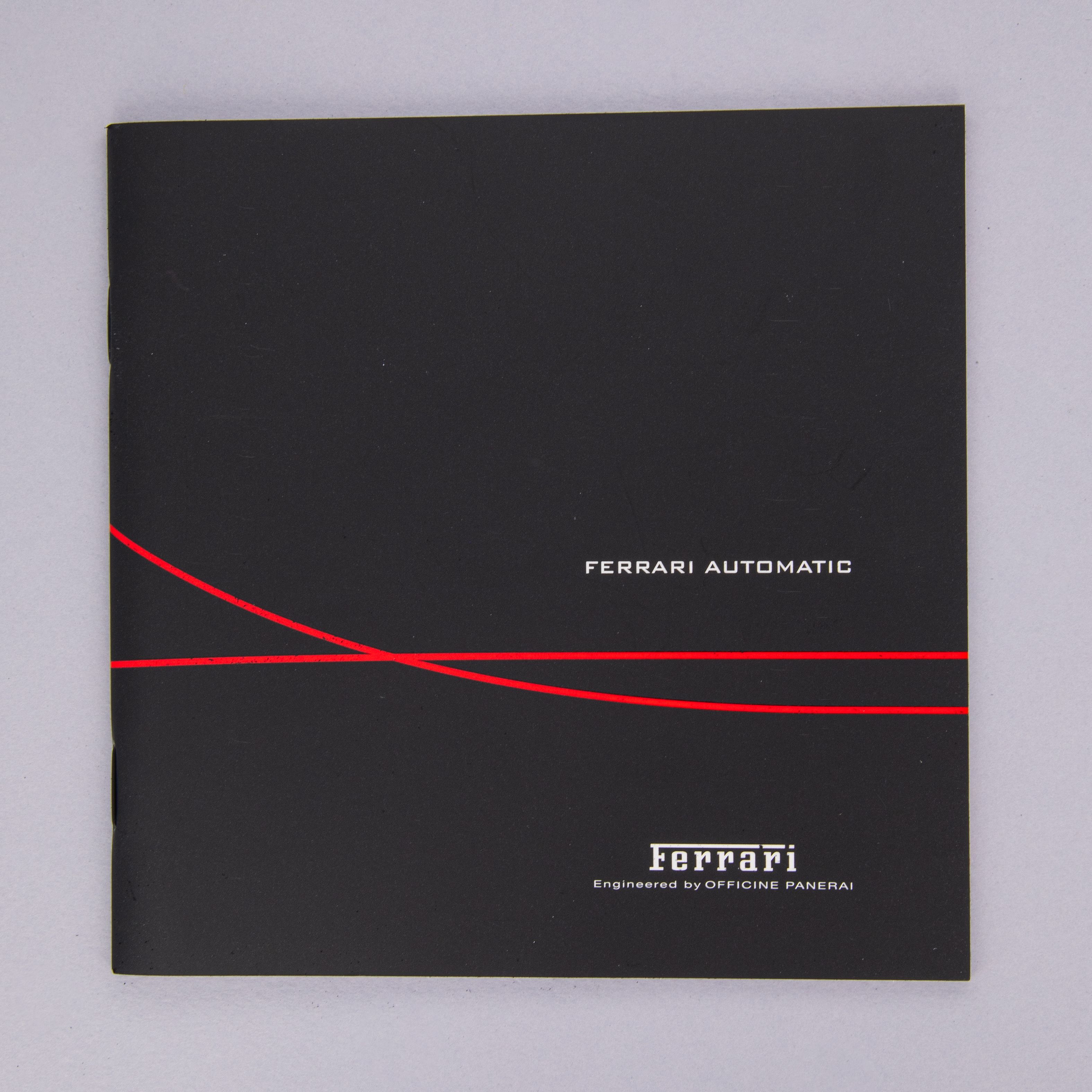 Panerai Ferrari Scuderia Automatic FER00002 | Auctions | Loupe This