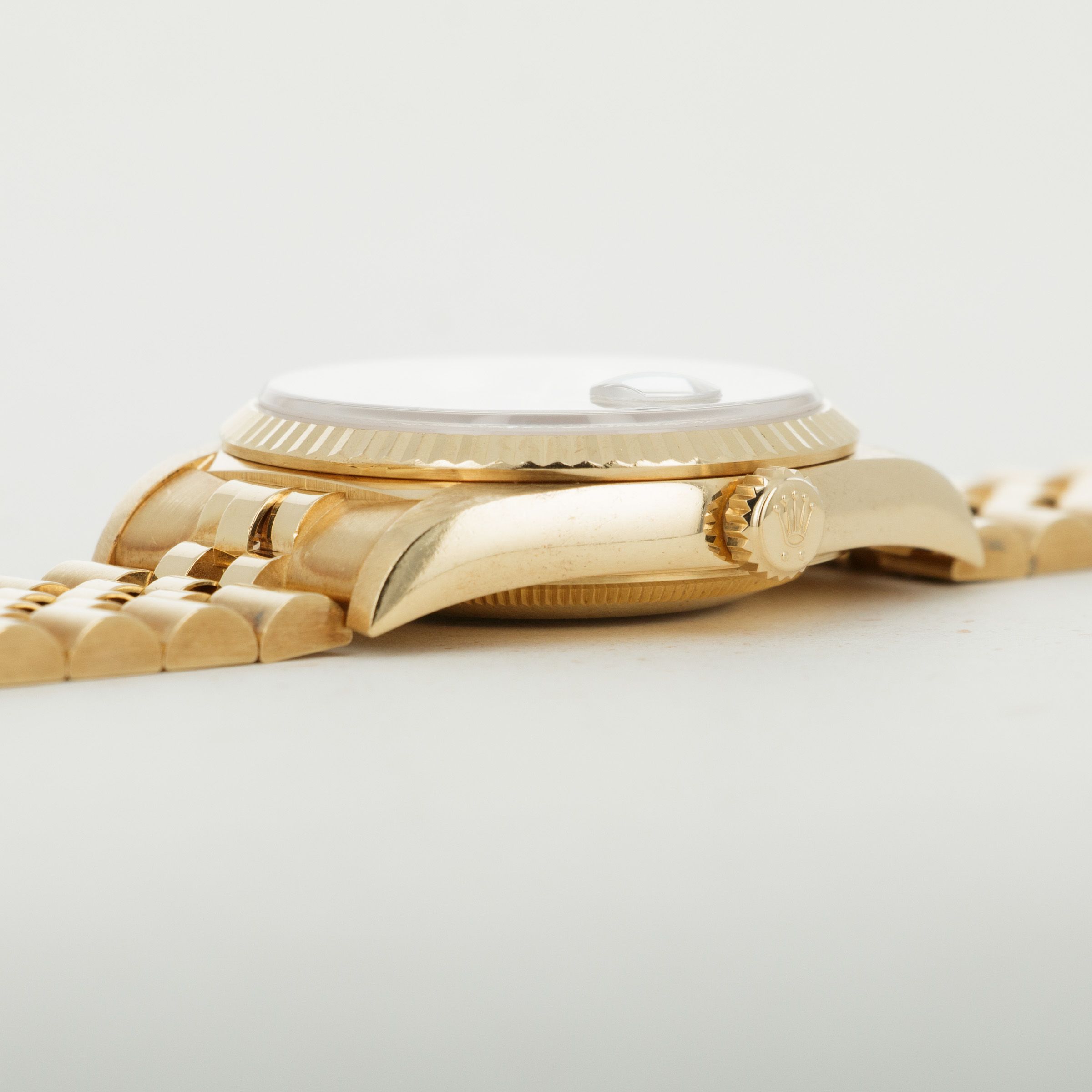 Rolex Datejust 18k Gold 16238 Onyx Diamond Dial | Auctions | Loupe