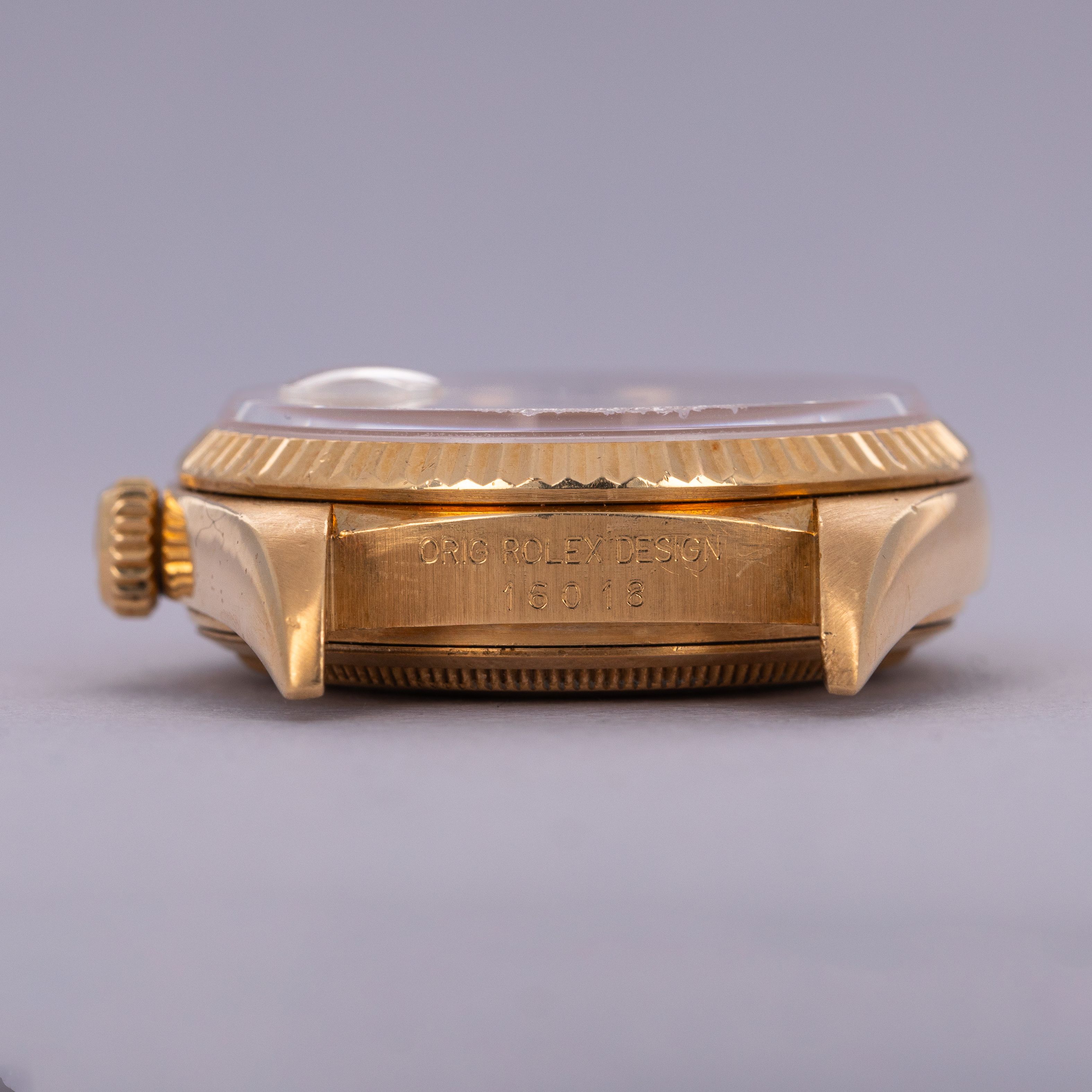 Rolex Datejust 16018 Chevrolet Diamond Jubilee Award Watch 18k YG