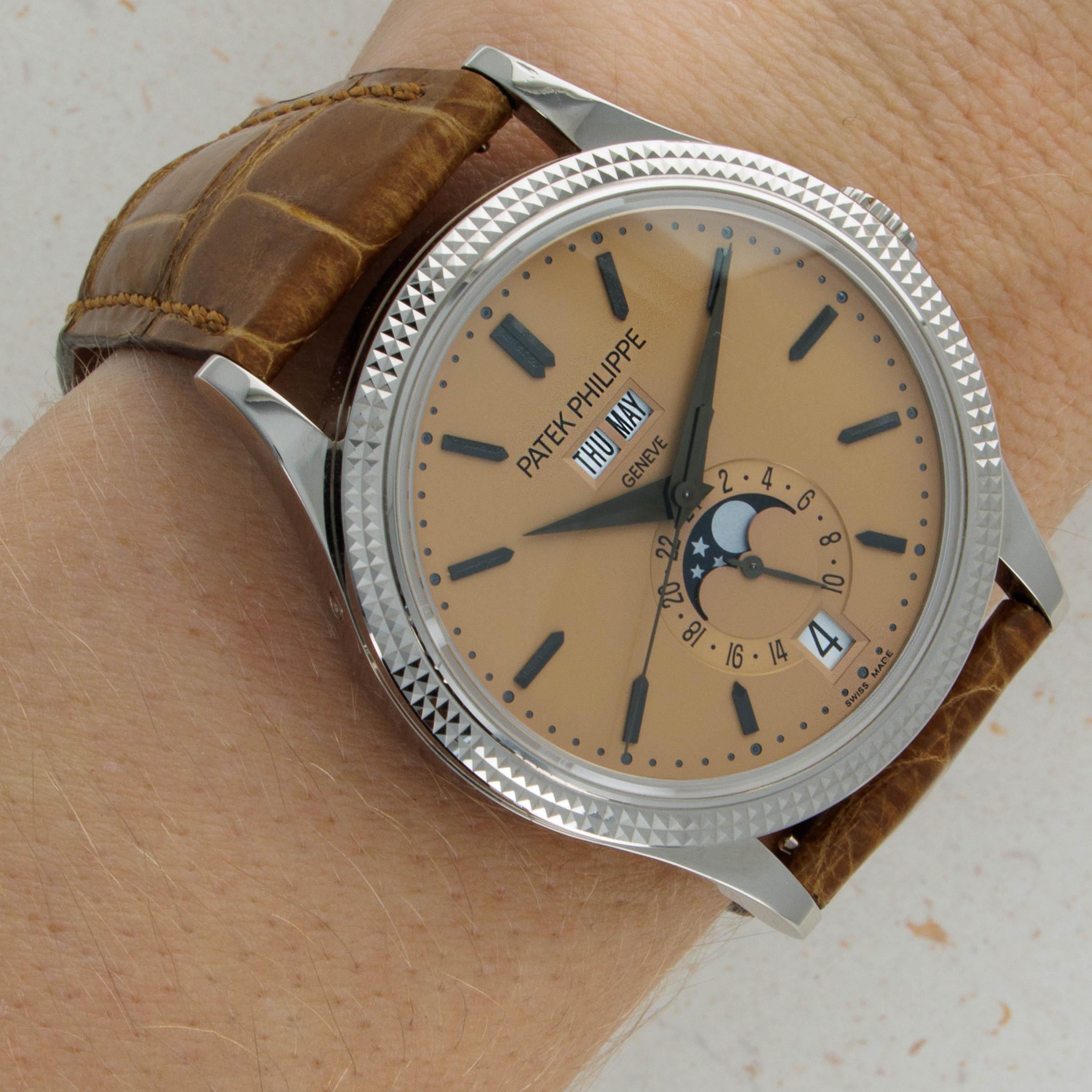 Patek Philippe 5399G-010 Salmon Dial Annual Calendar Shanghai