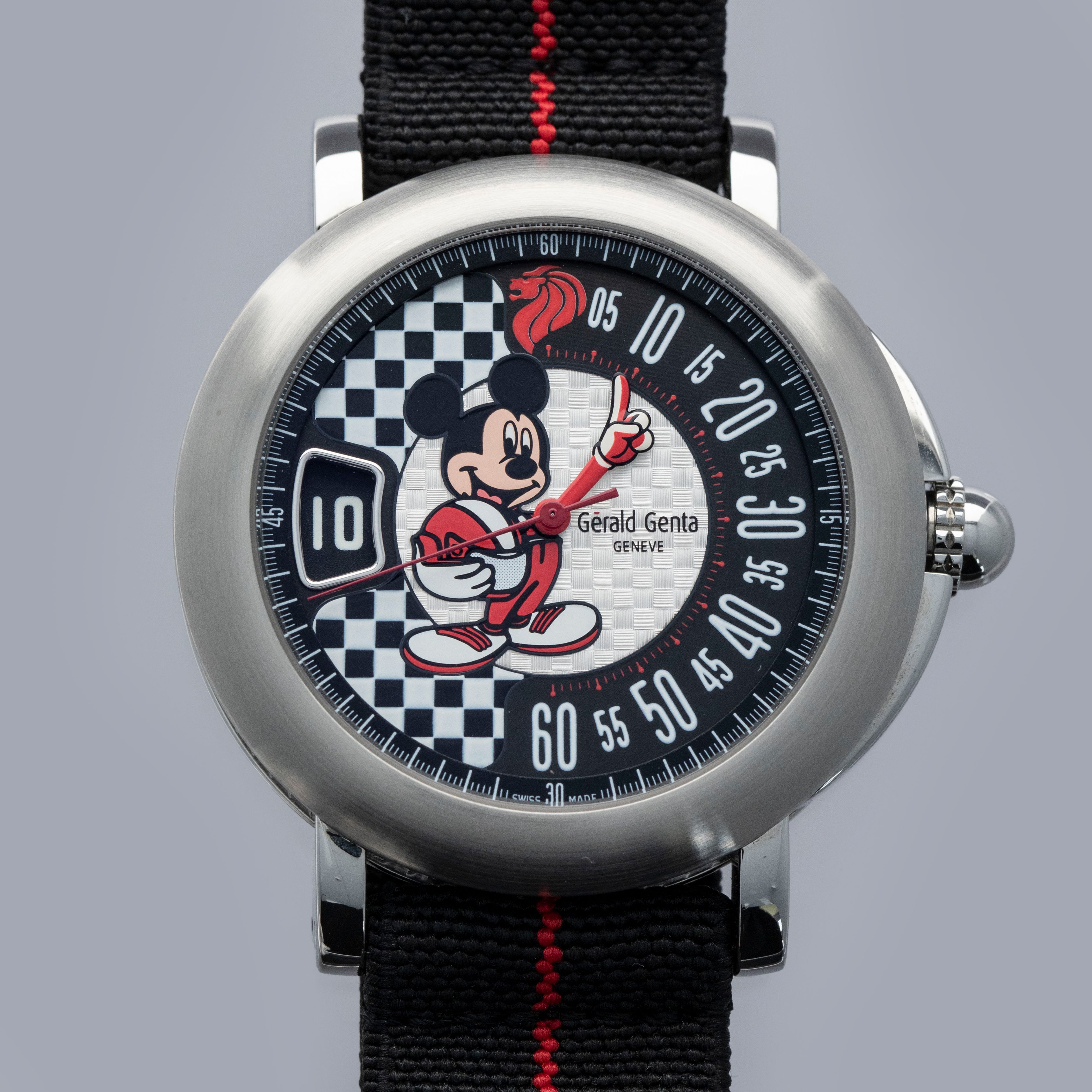 Gerald Genta Retro Fantasy Mickey Racing Singapore RSF.X.10