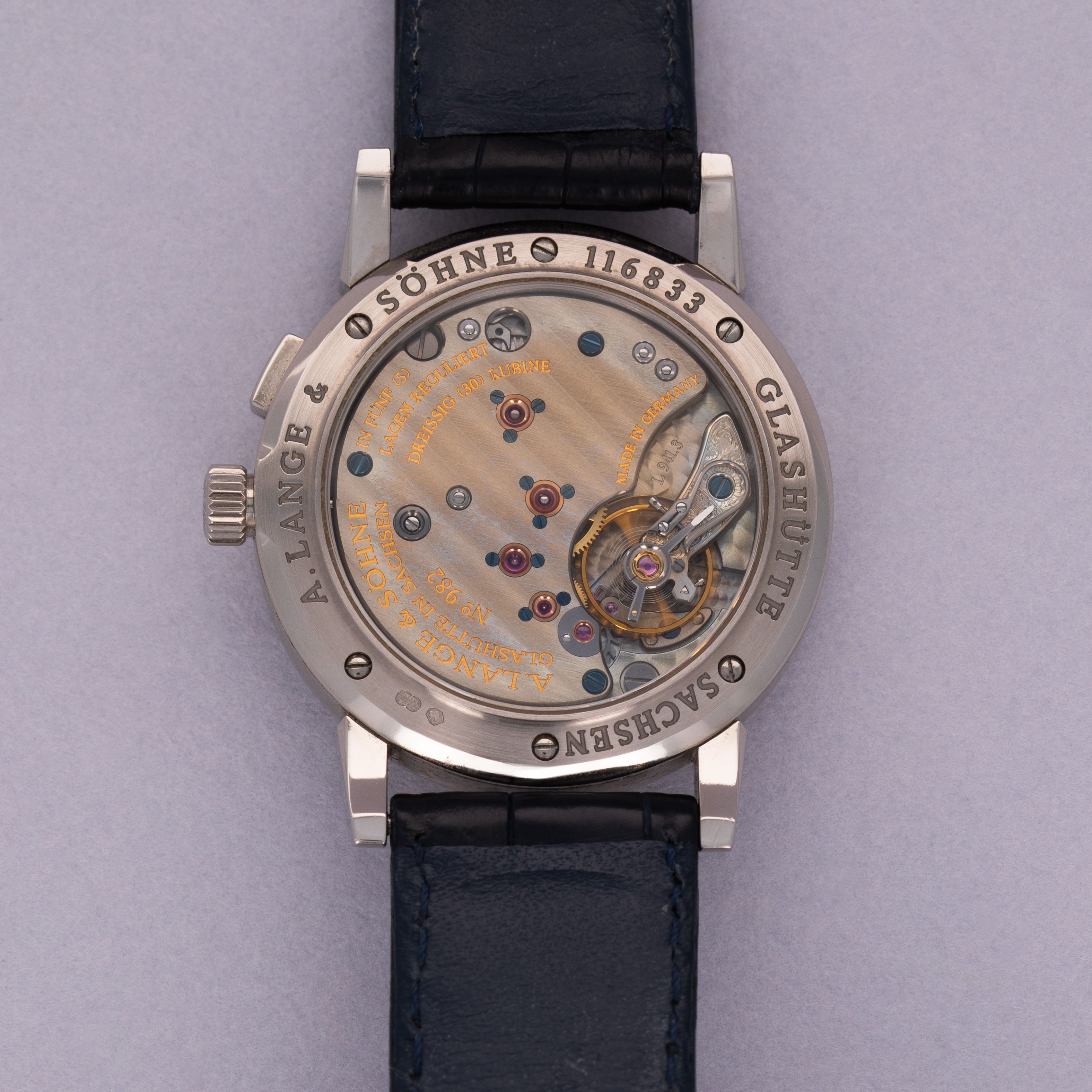 時計 A77 OGA W&W 2025: A. Lange & Söhne Odysseus Honey Gold (Live Photos