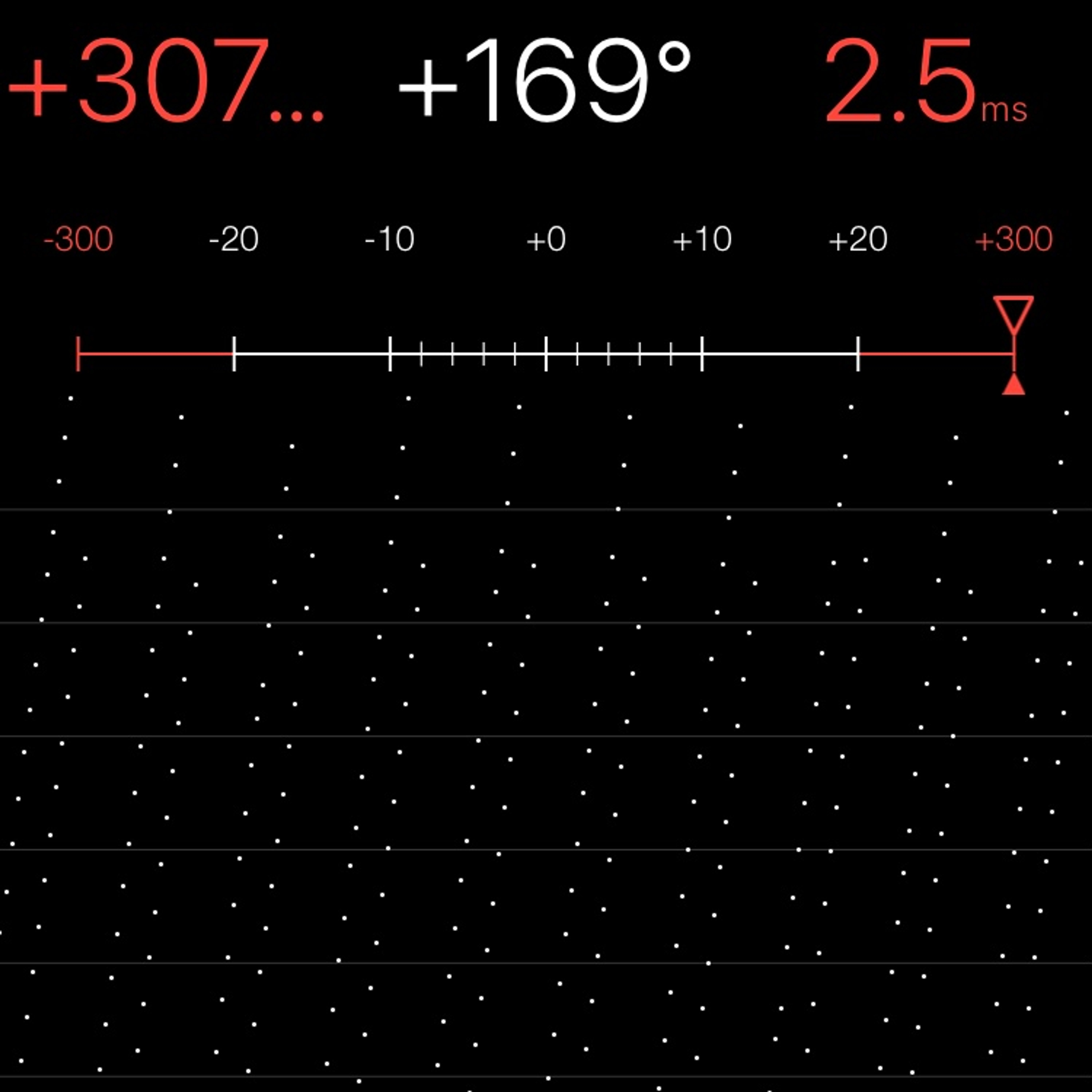 TIMING MACHINE READOUT