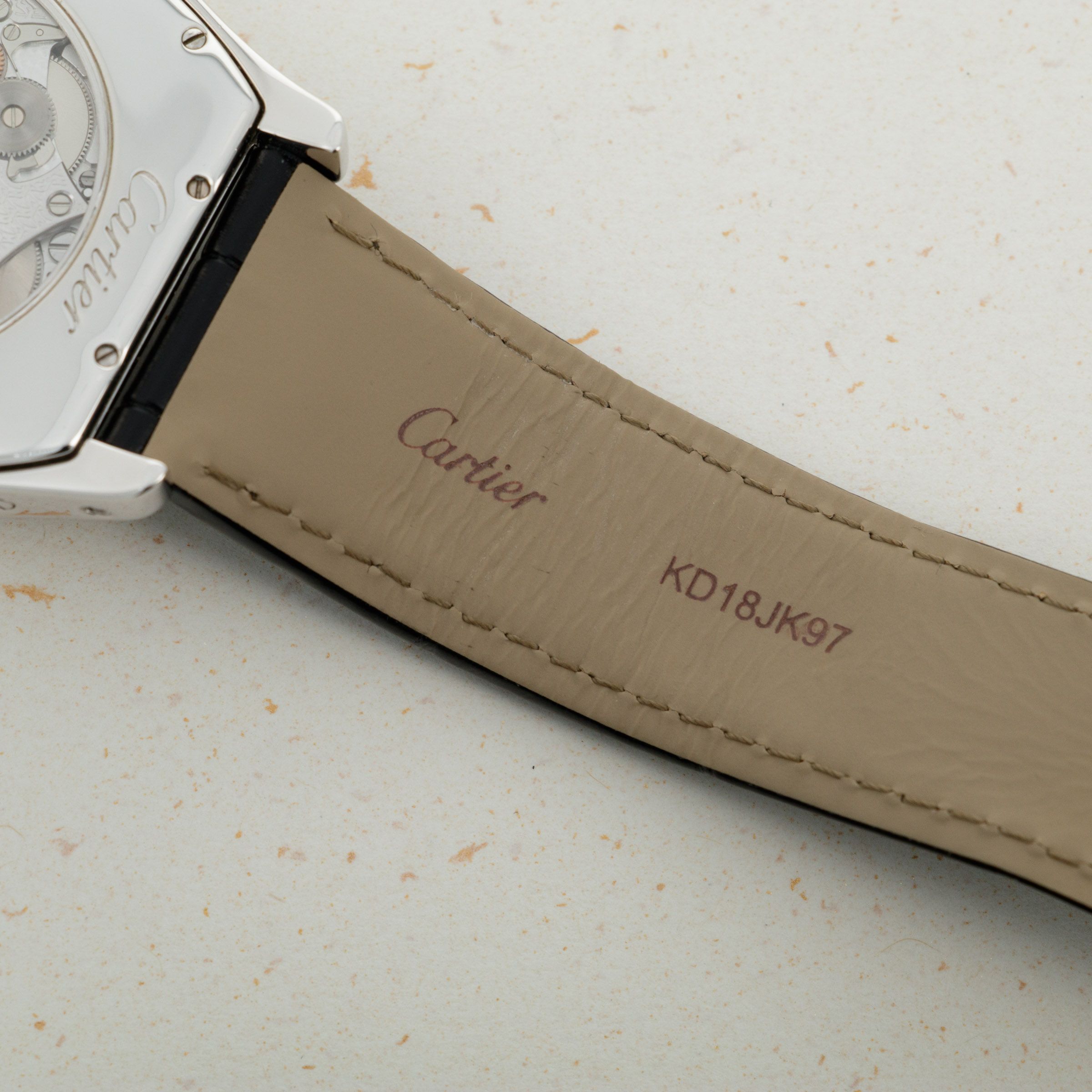 Cartier Tortue XL 18k WG Full Baguette Diamond | Auctions | Loupe This