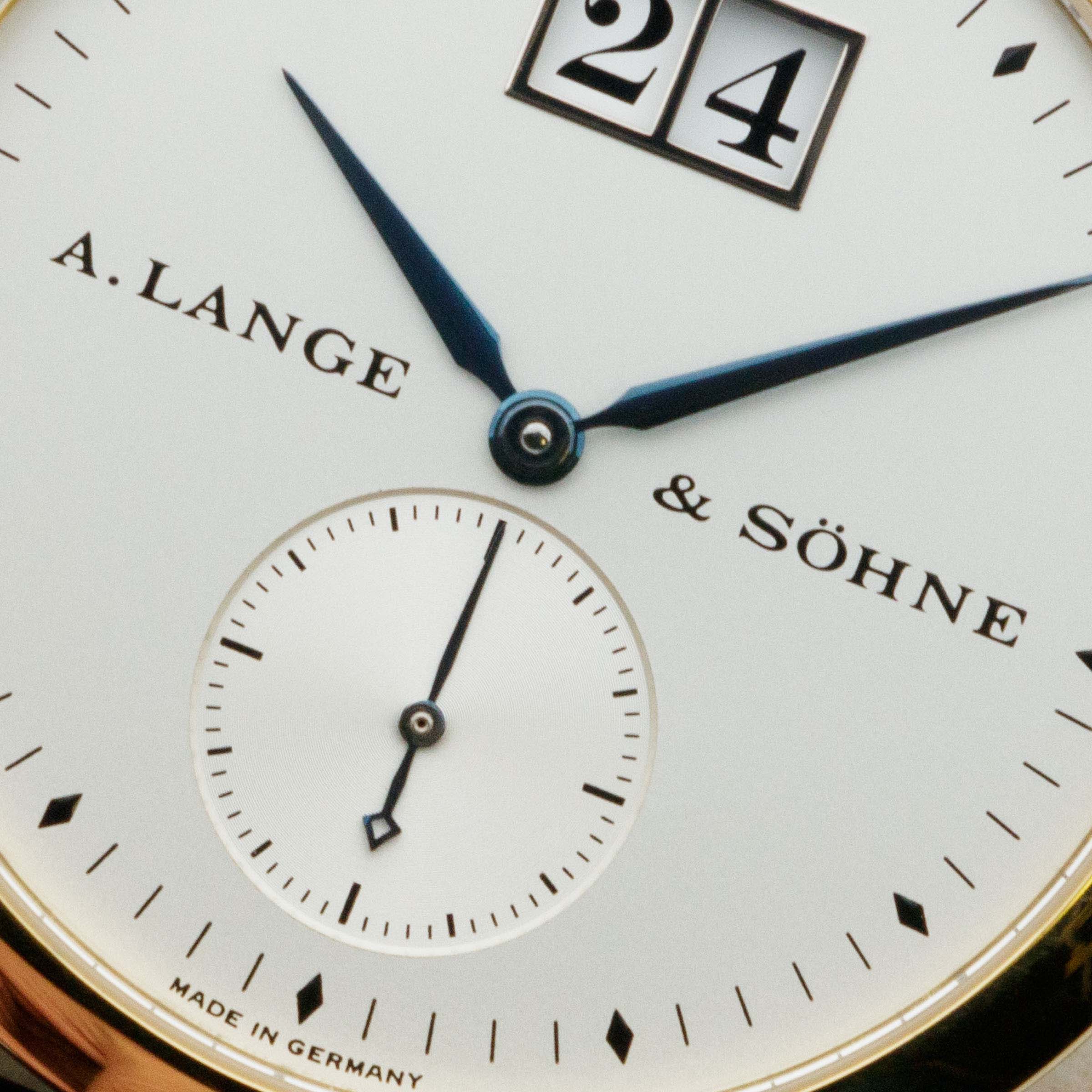 A. Lange & Sohne Saxonia 105.022 | Auctions | Loupe This