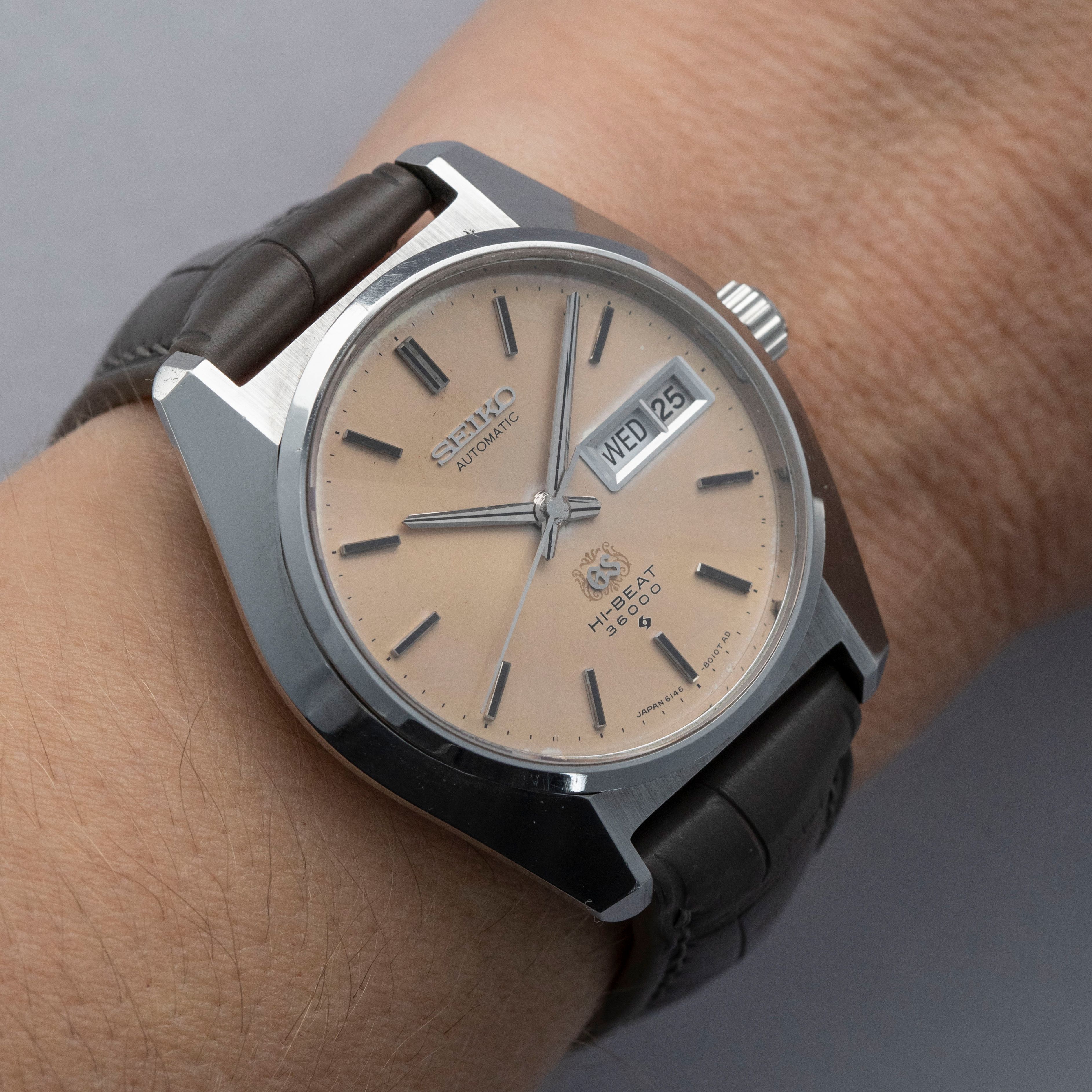シグシグ Grand Seiko 61GS 6146-8010 Arabesque | Auctions | Loupe This