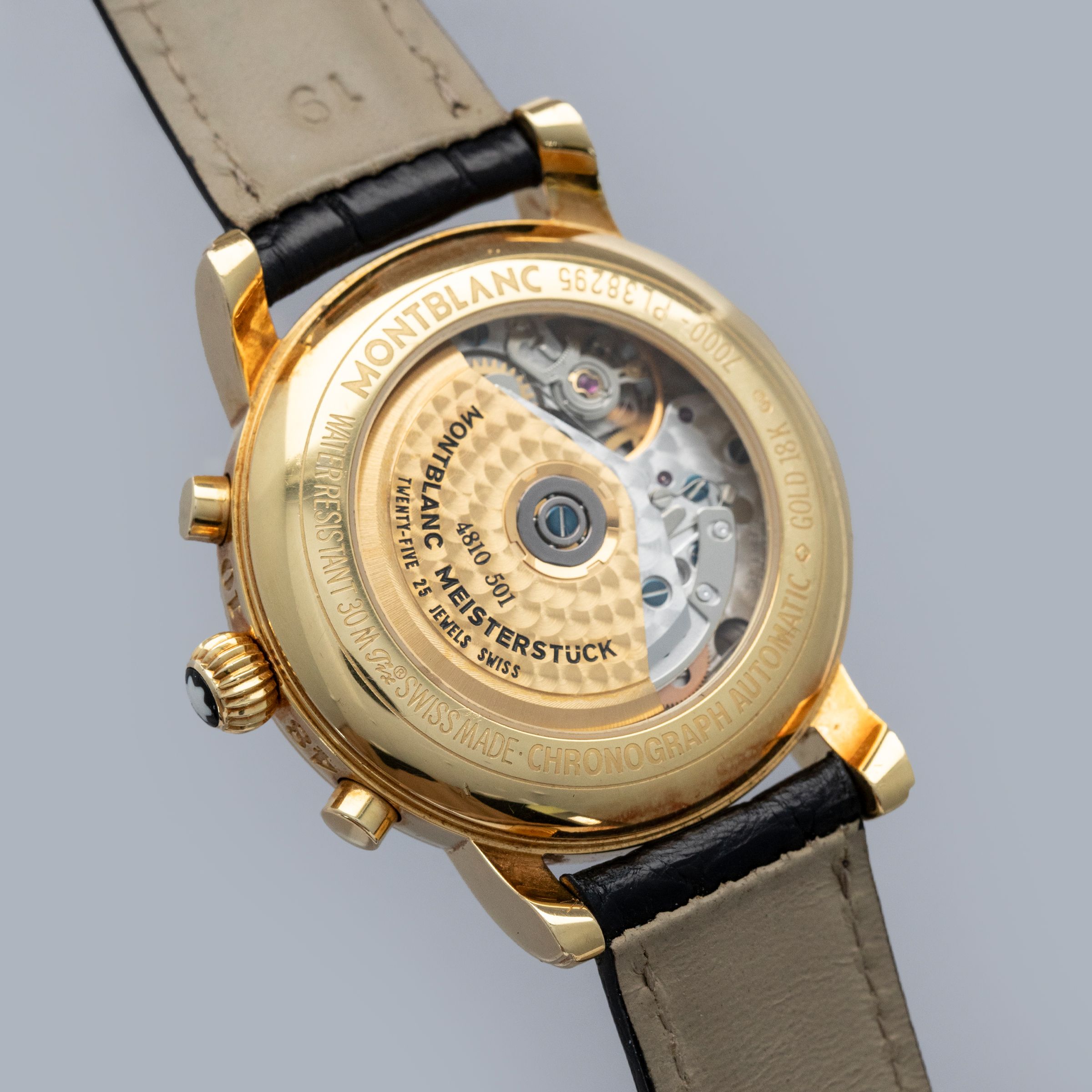 Montblanc Meisterstuck Automatic Chronograph 7000 18k YG