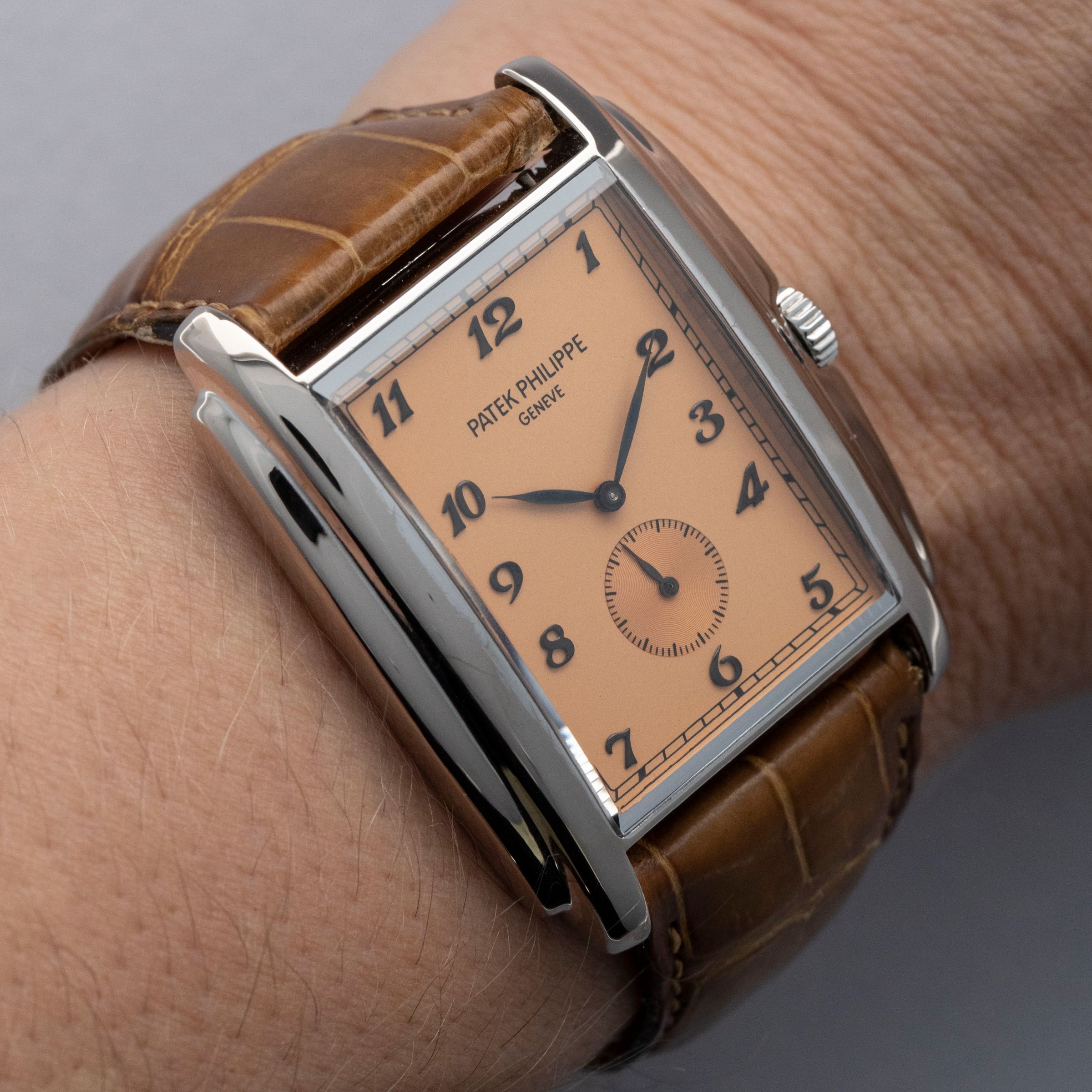 Patek Philippe Gondolo 5124G Salmon Dial 18k WG with Guarantee