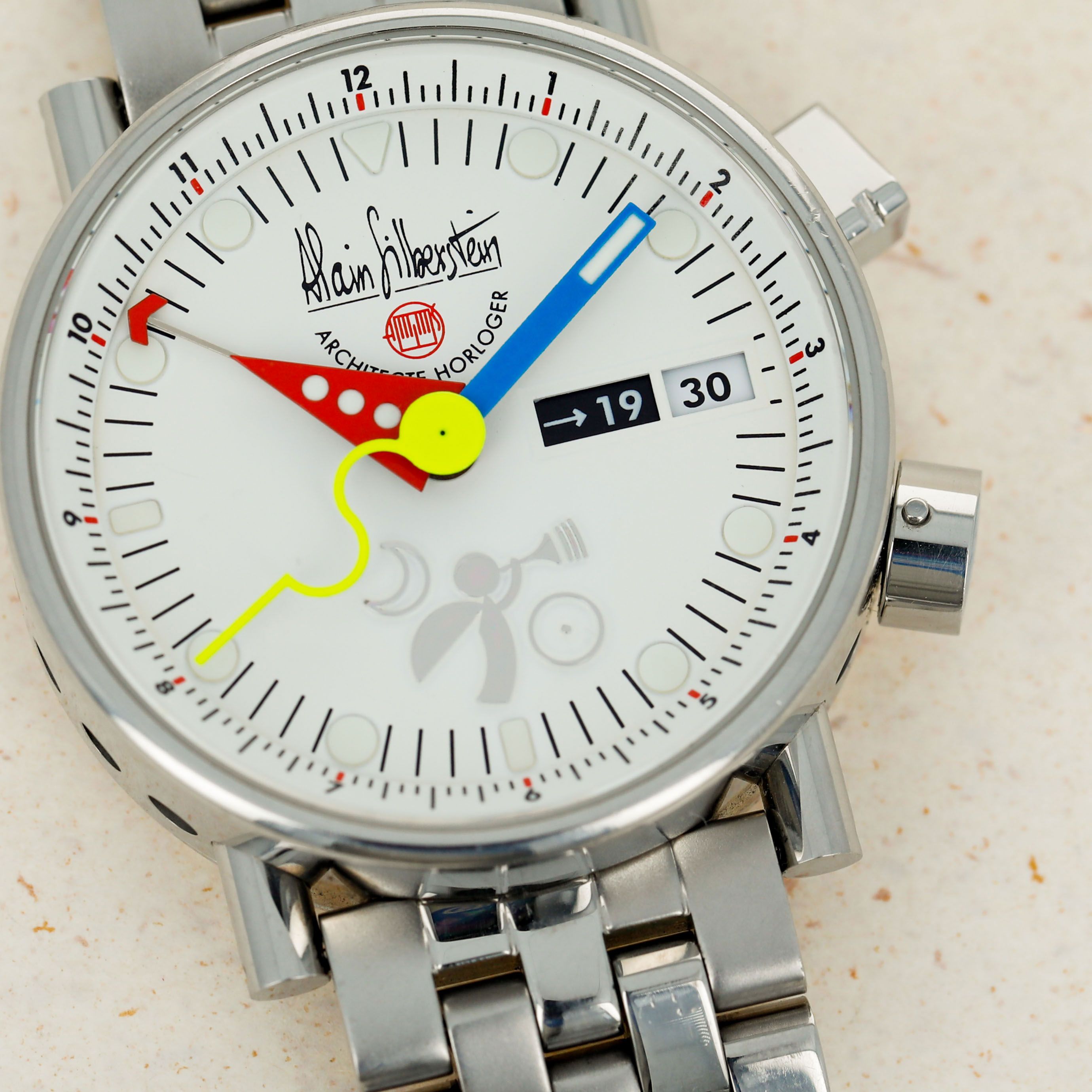 Alain Silberstein Le Reveil GMT Limited Edition | Auctions | Loupe