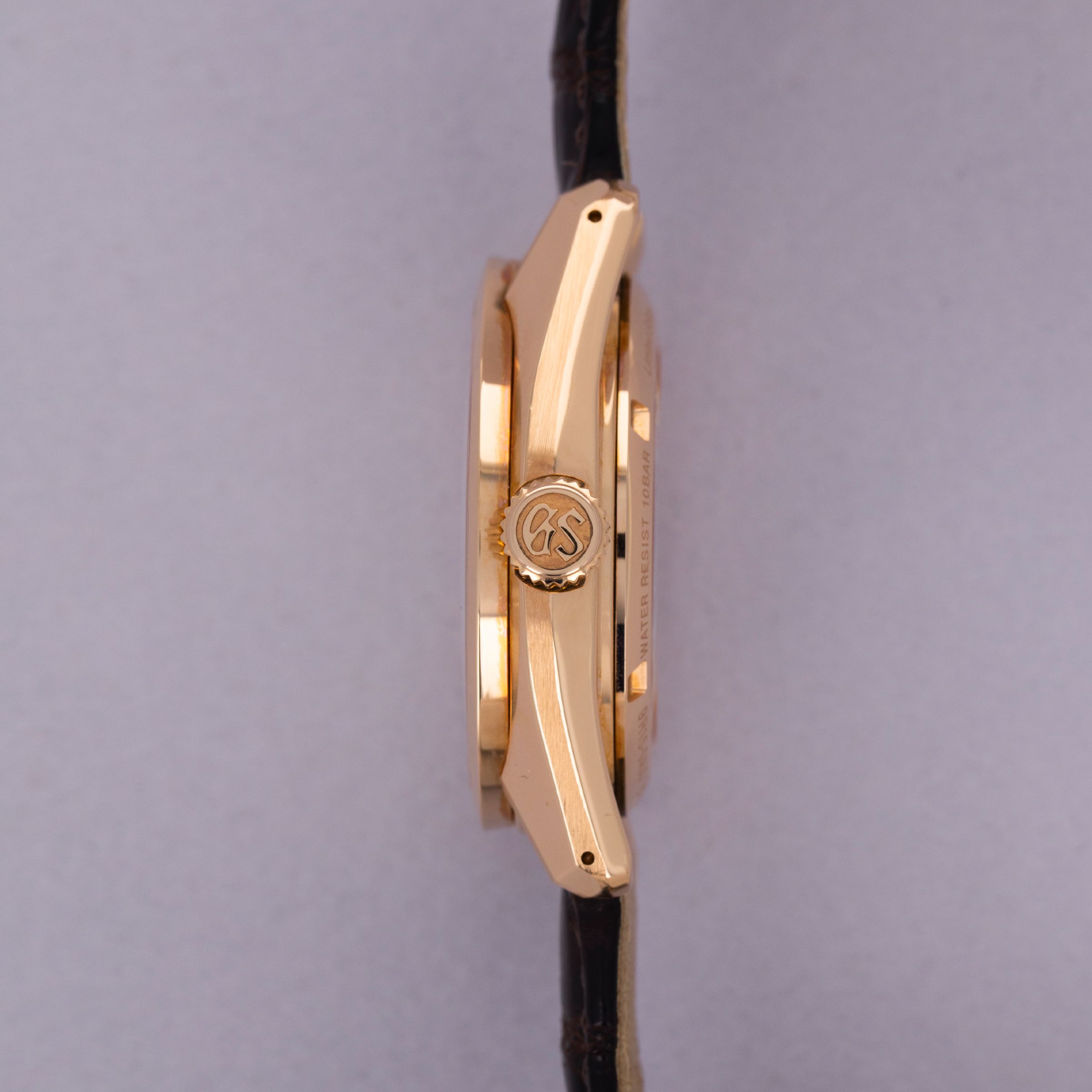 Grand Seiko Heritage 44GS SBGA384 Kira-Zuri Dial 18k RG Limited