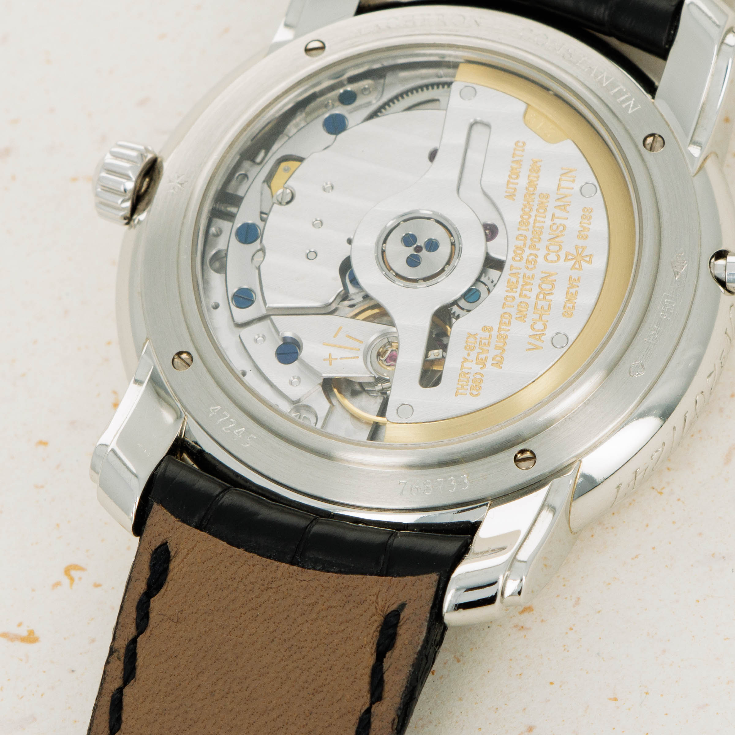 Vacheron Constantin Malte Retrograde Platinum 47247/000P
