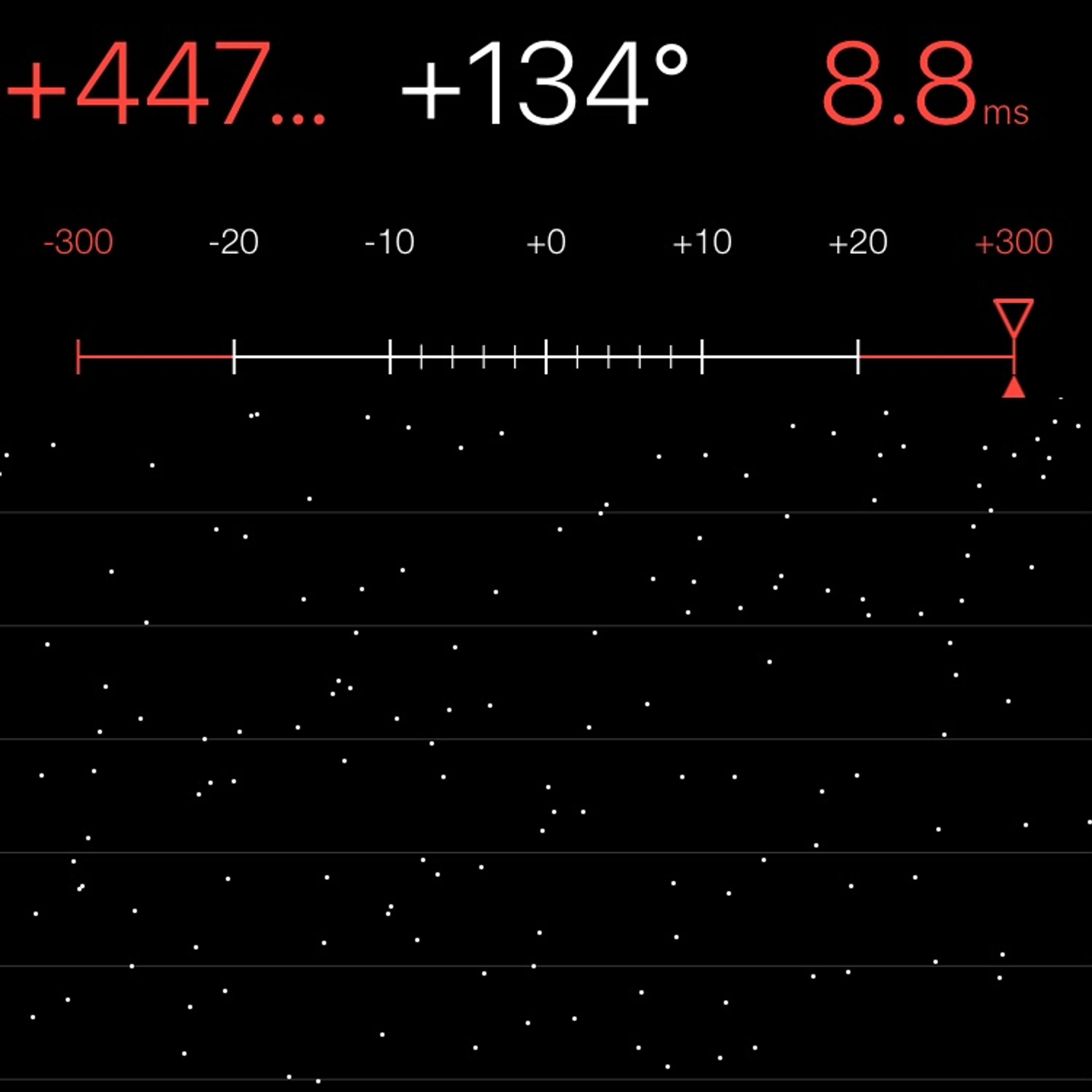 TIMING MACHINE READOUT