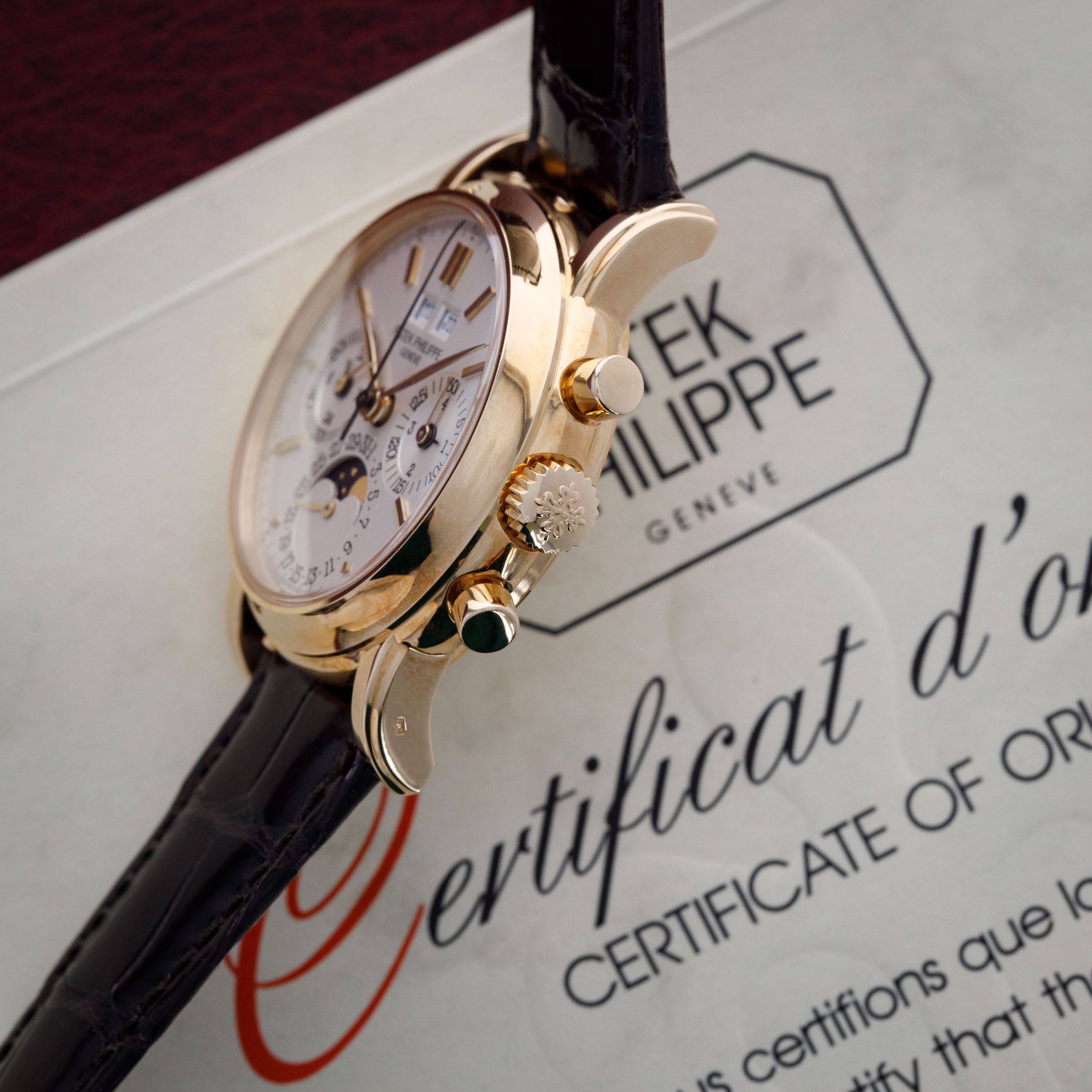 Patek Philippe Perpetual Calendar Chronograph 3970 3rd Series Box