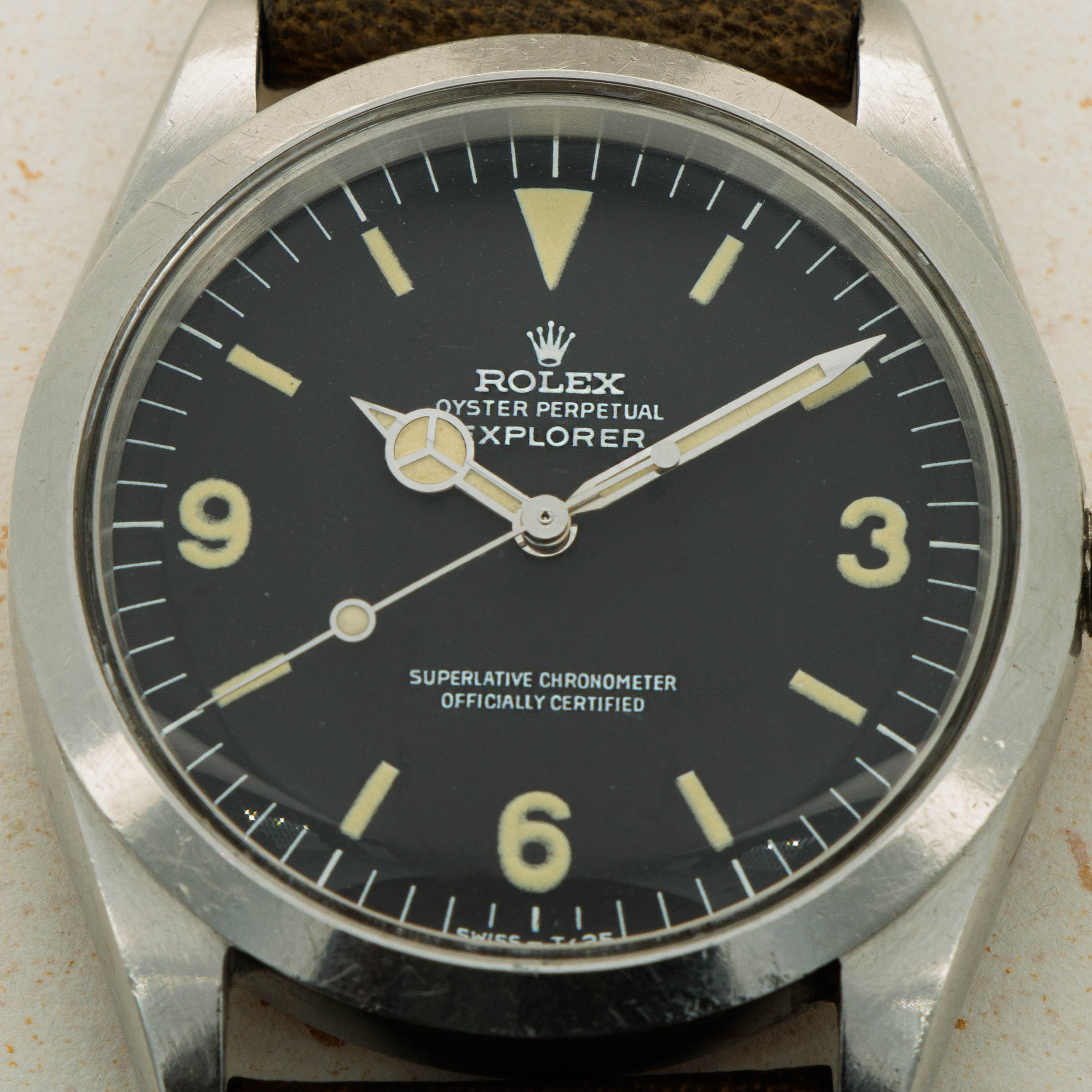 Rolex Explorer 1016 Black Dial Stainless Steel Oyster Bracelet Automatic -  Big Watch Buyers