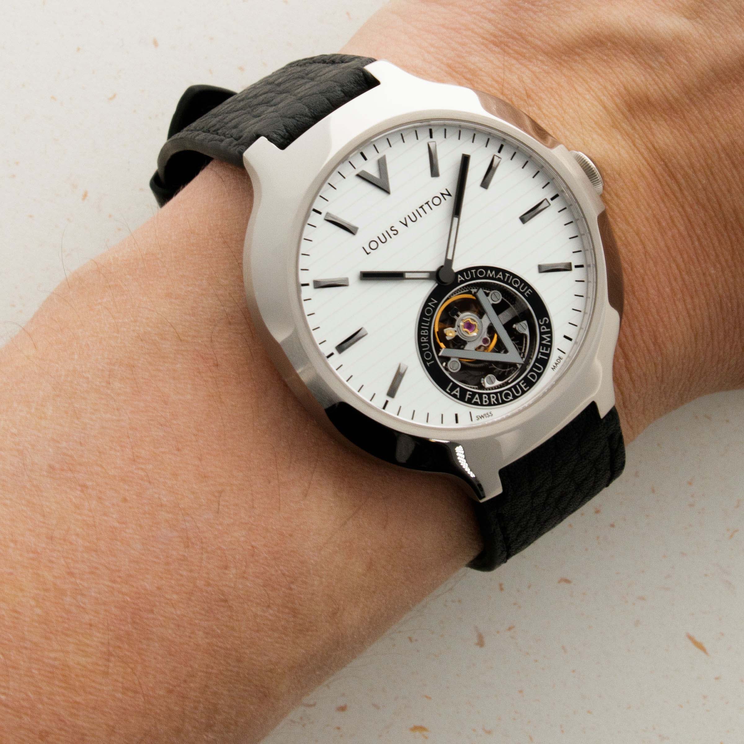 Louis Vuitton Voyager Tourbillon Volant | Auctions | Loupe This
