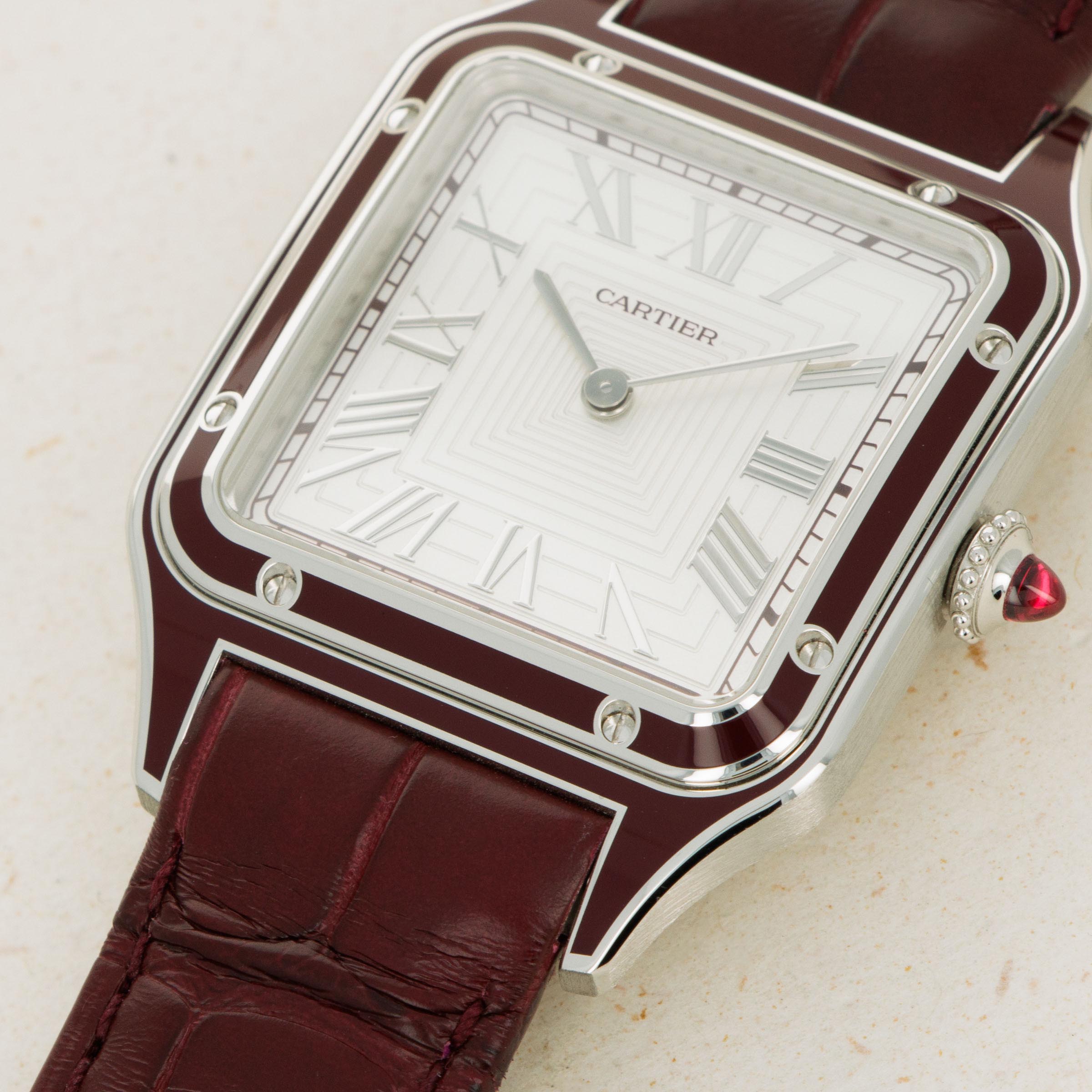 Cartier santos hotsell dumont platinum