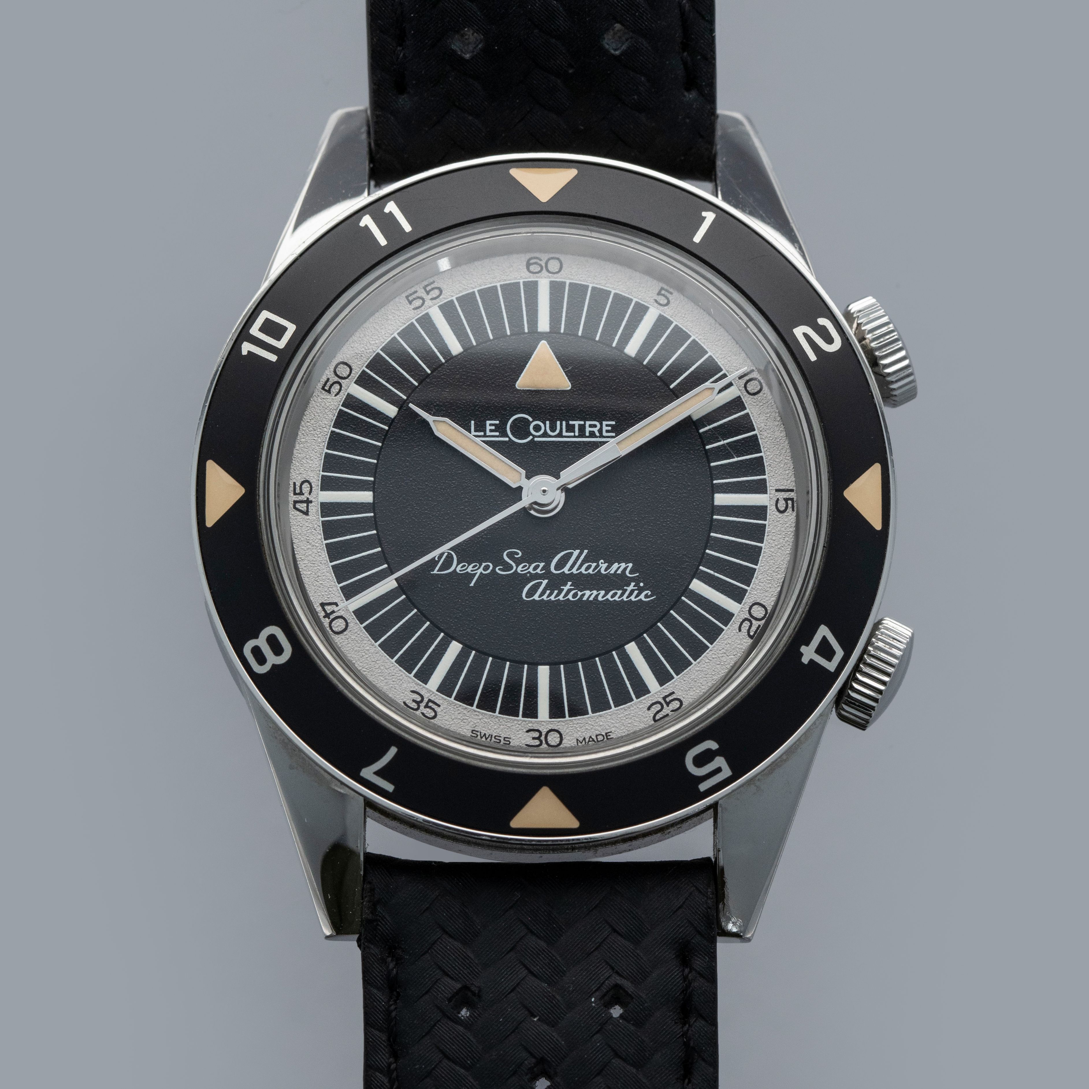 Jaeger-LeCoultre キャンドルホルダー付き置時計 不動品 JAEGER-LECOULTRE MEMOVOX TRIBUTE TO DEEP SEA ALARM USA Edition