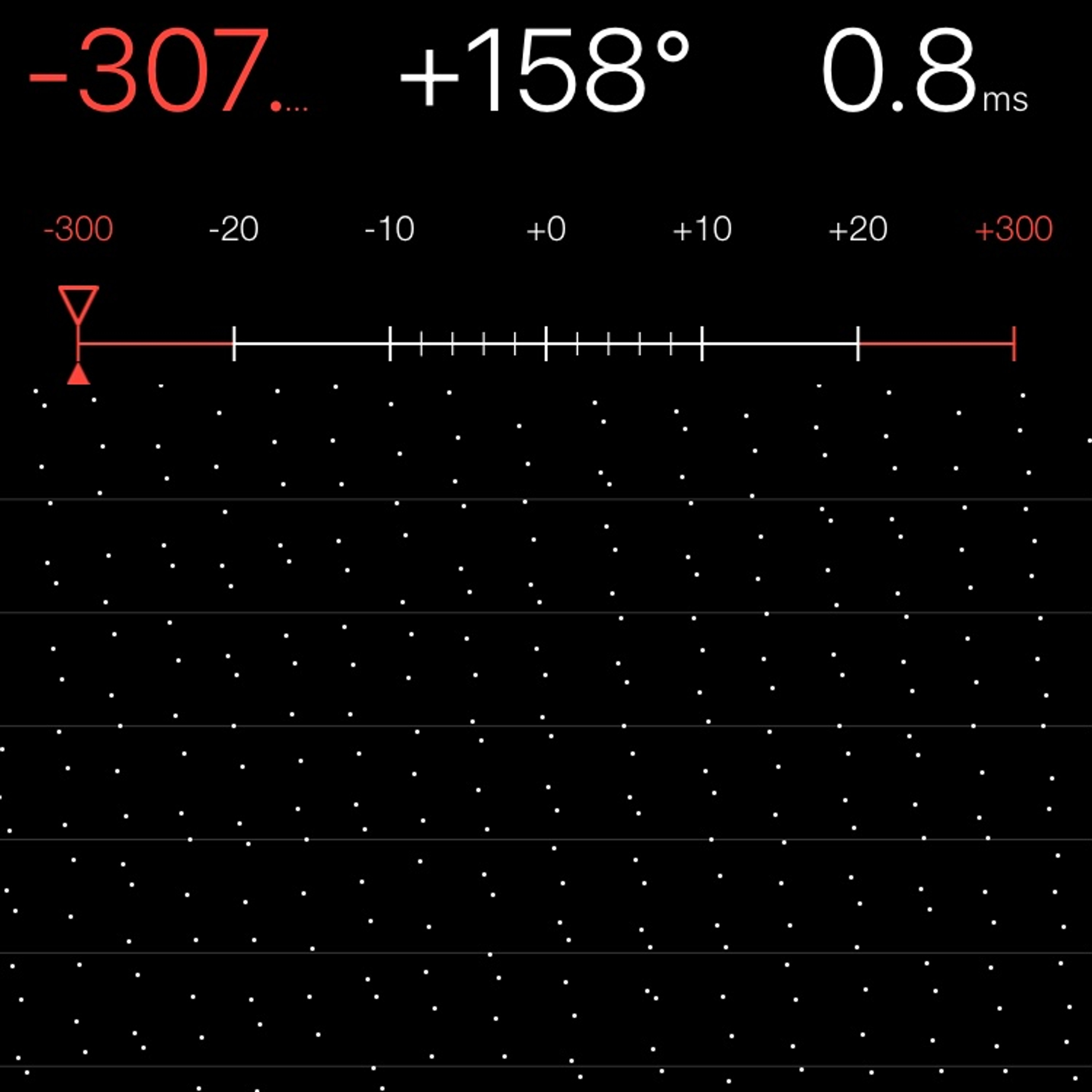 TIMING MACHINE READOUT