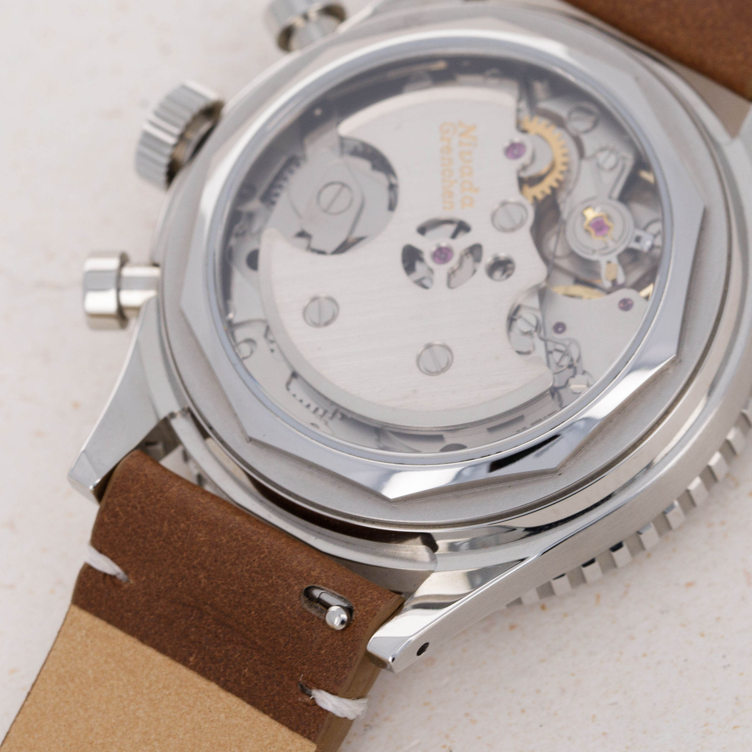 Nivada Grenchen Chronomaster Aviator Sea Diver Perpétuel Limited