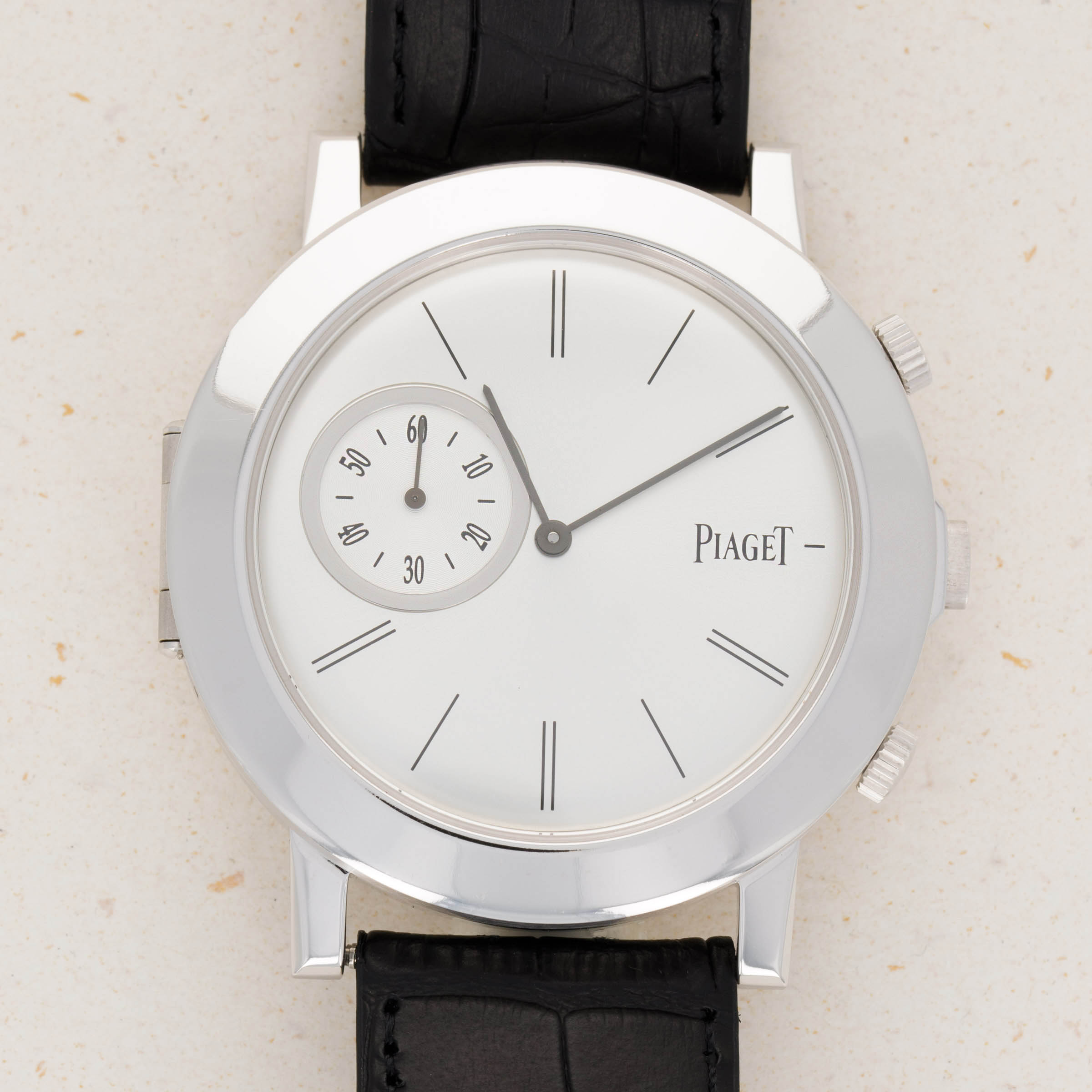 Piaget Double Jeu Altiplano 18k WG 10436 Auctions Loupe This