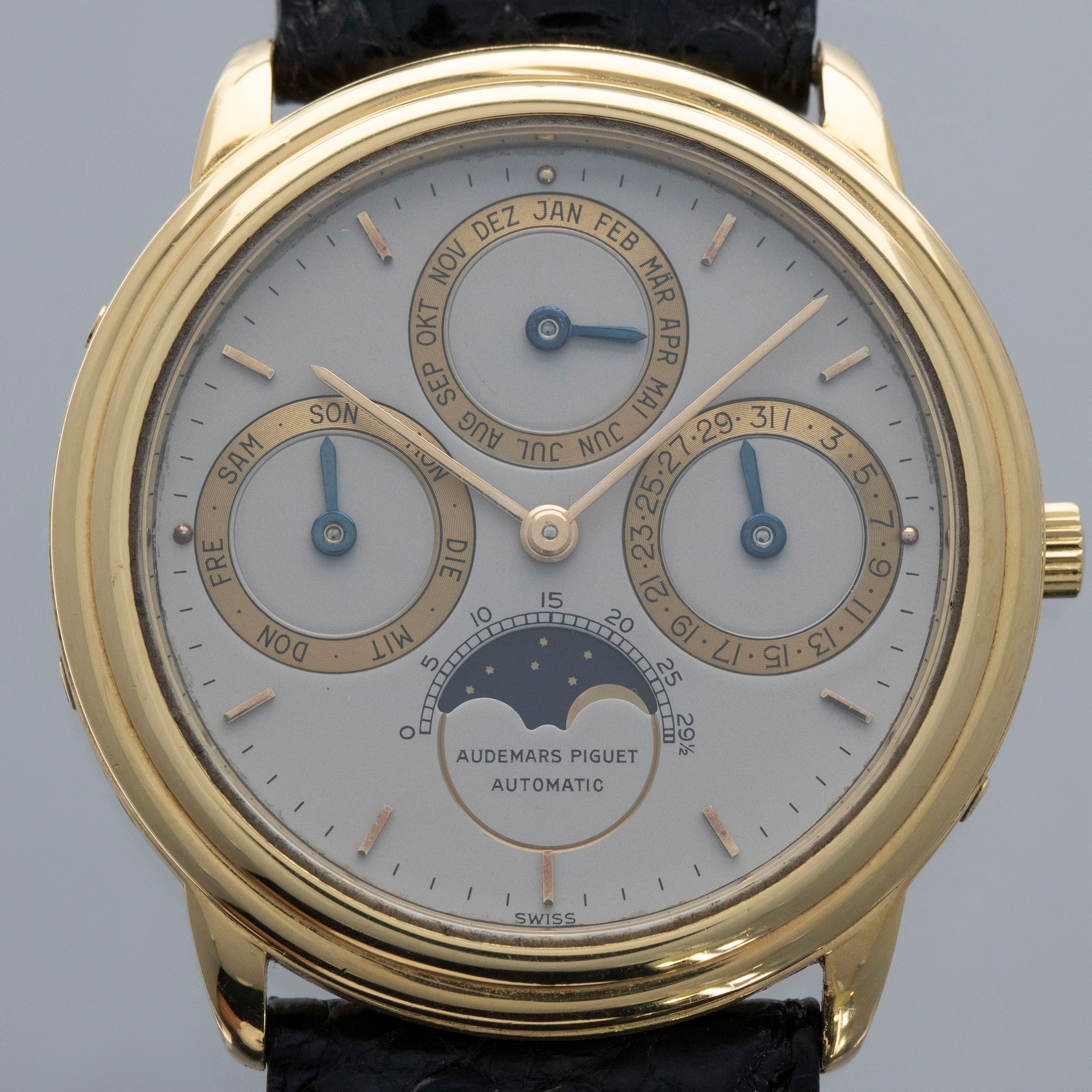 Audemars Piguet Quantième Perpétuel Automatique 25657BA 18K YG