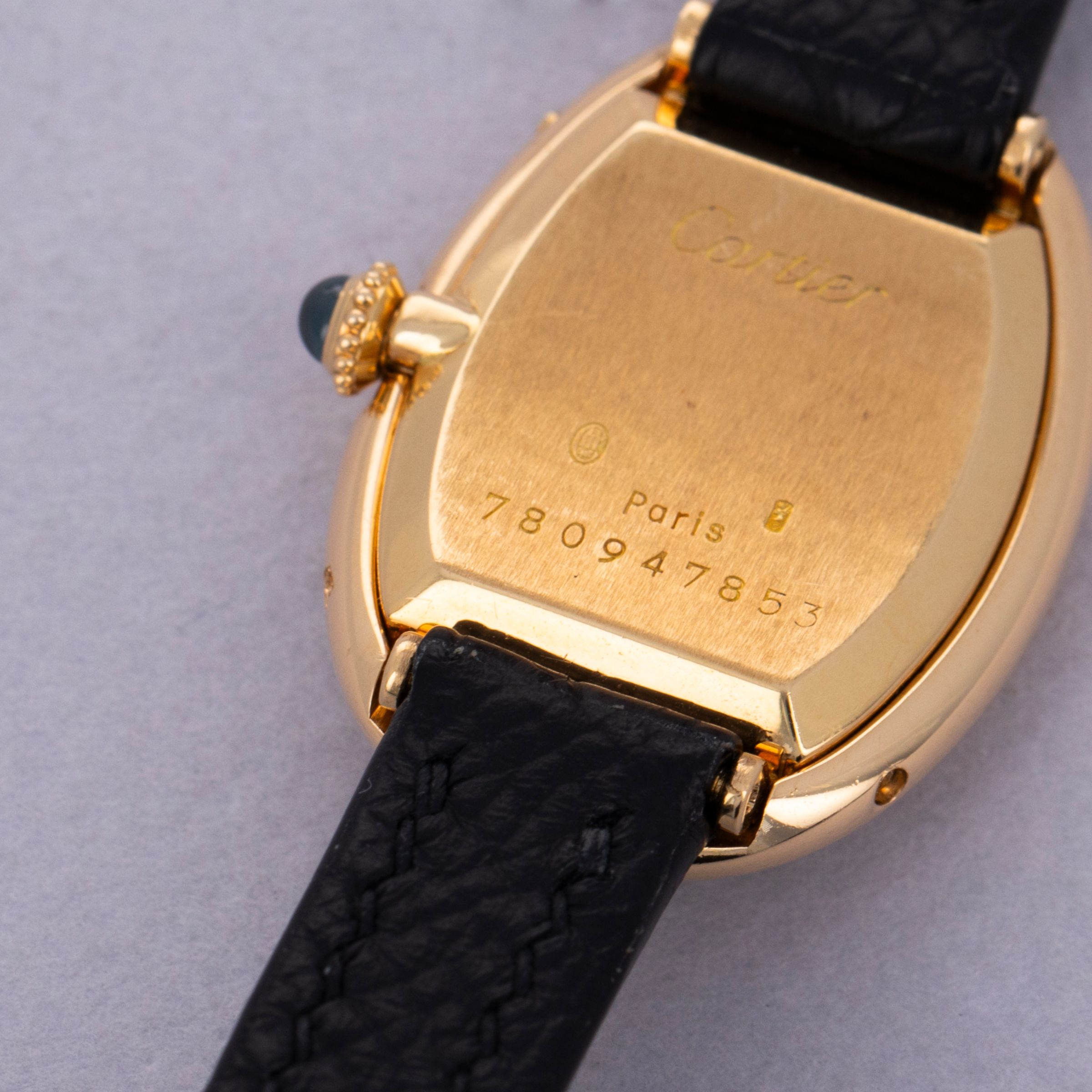Cartier Baignoire 78094 Mechanical 18k YG | Auctions | Loupe This