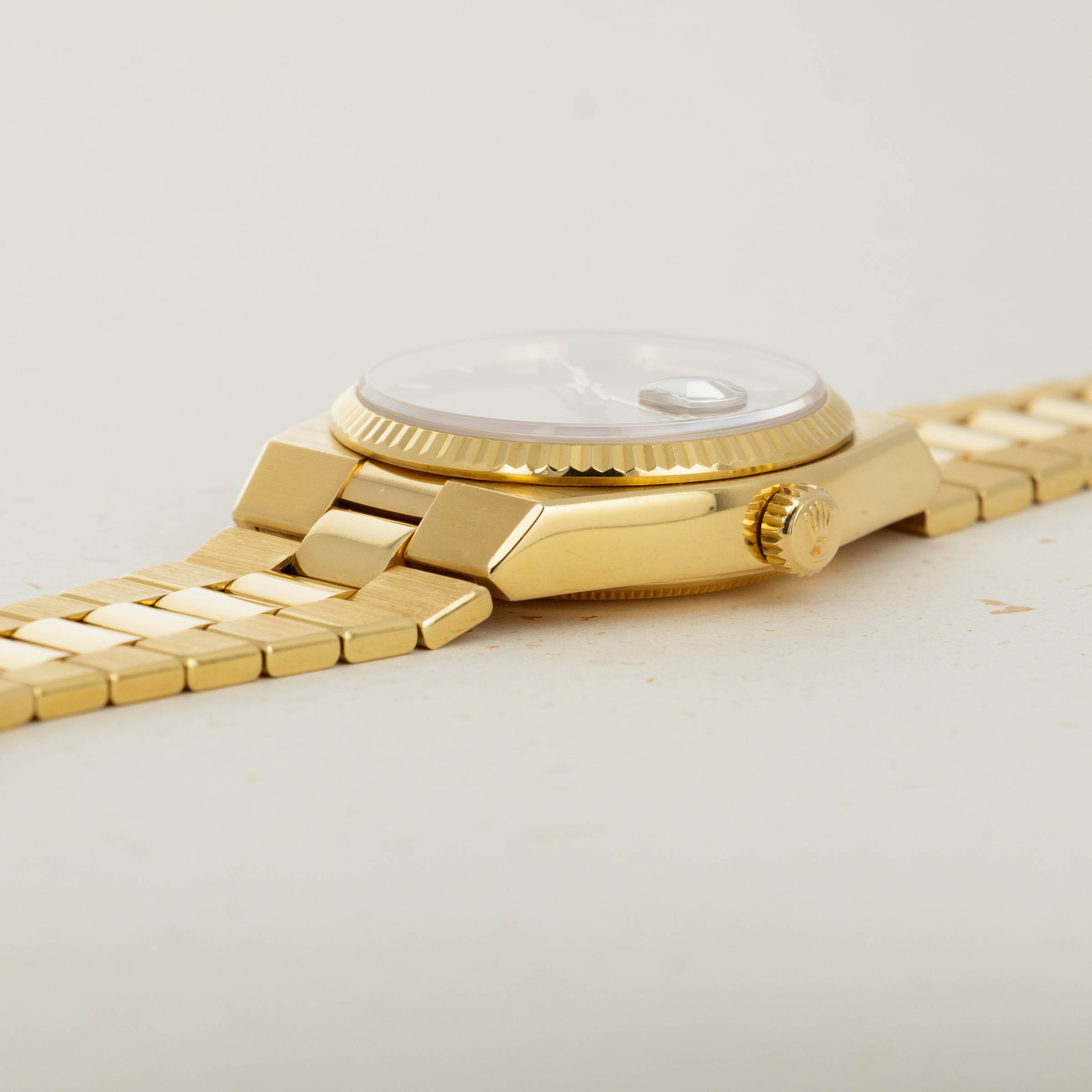 Rolex Oysterquartz Day-Date Ref. 19018N - 'Burlwood' Dial