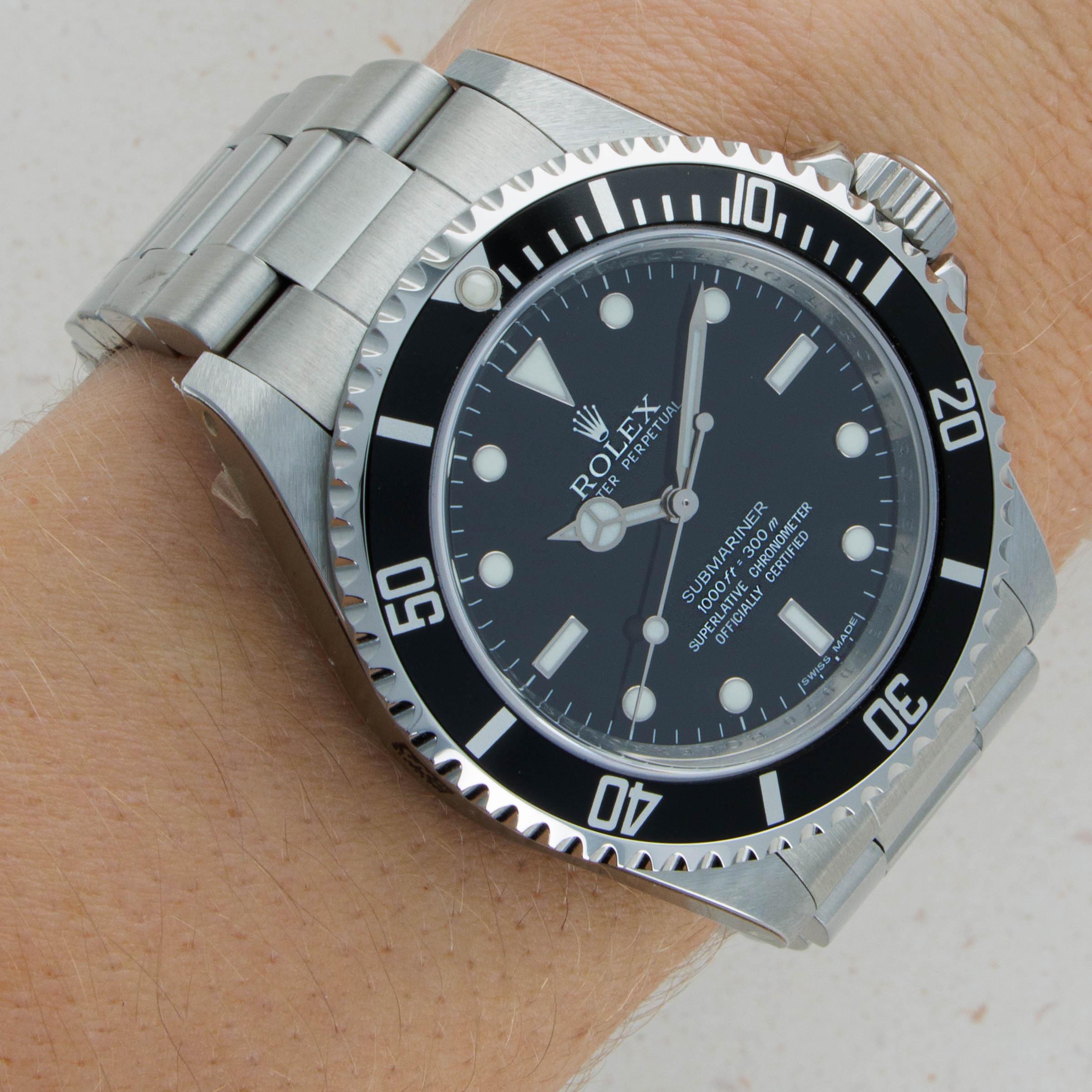 Rolex discount 14060m collectible