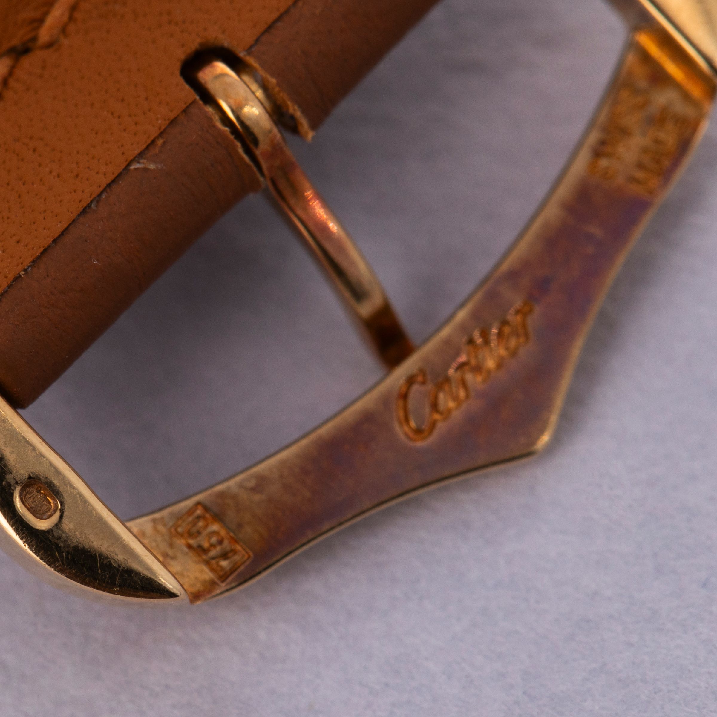 Cartier Baignoire XL 3031 18k YG | Auctions | Loupe This