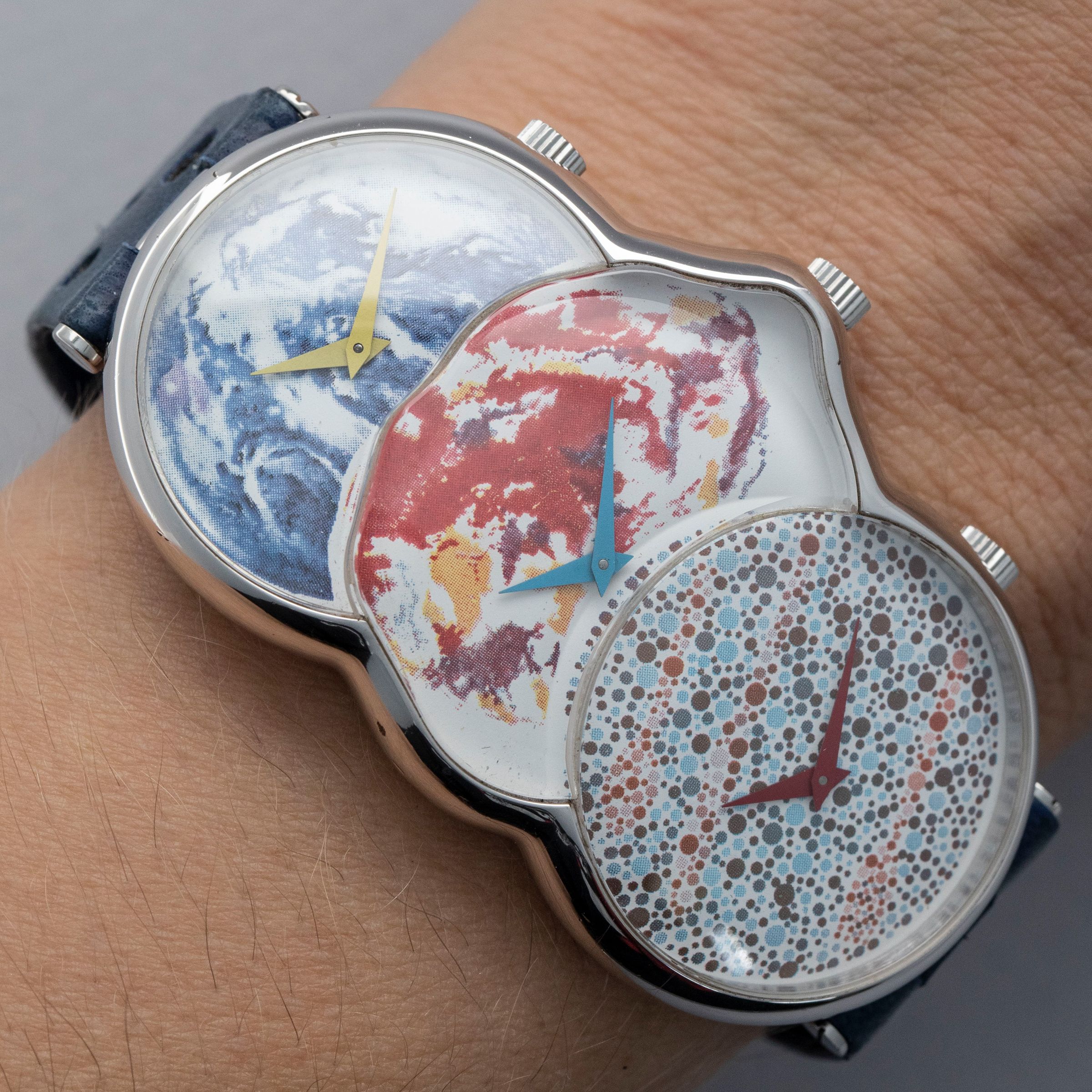 Movado Artist Series James Rosenquist Elapse, Eclipse, Ellipse