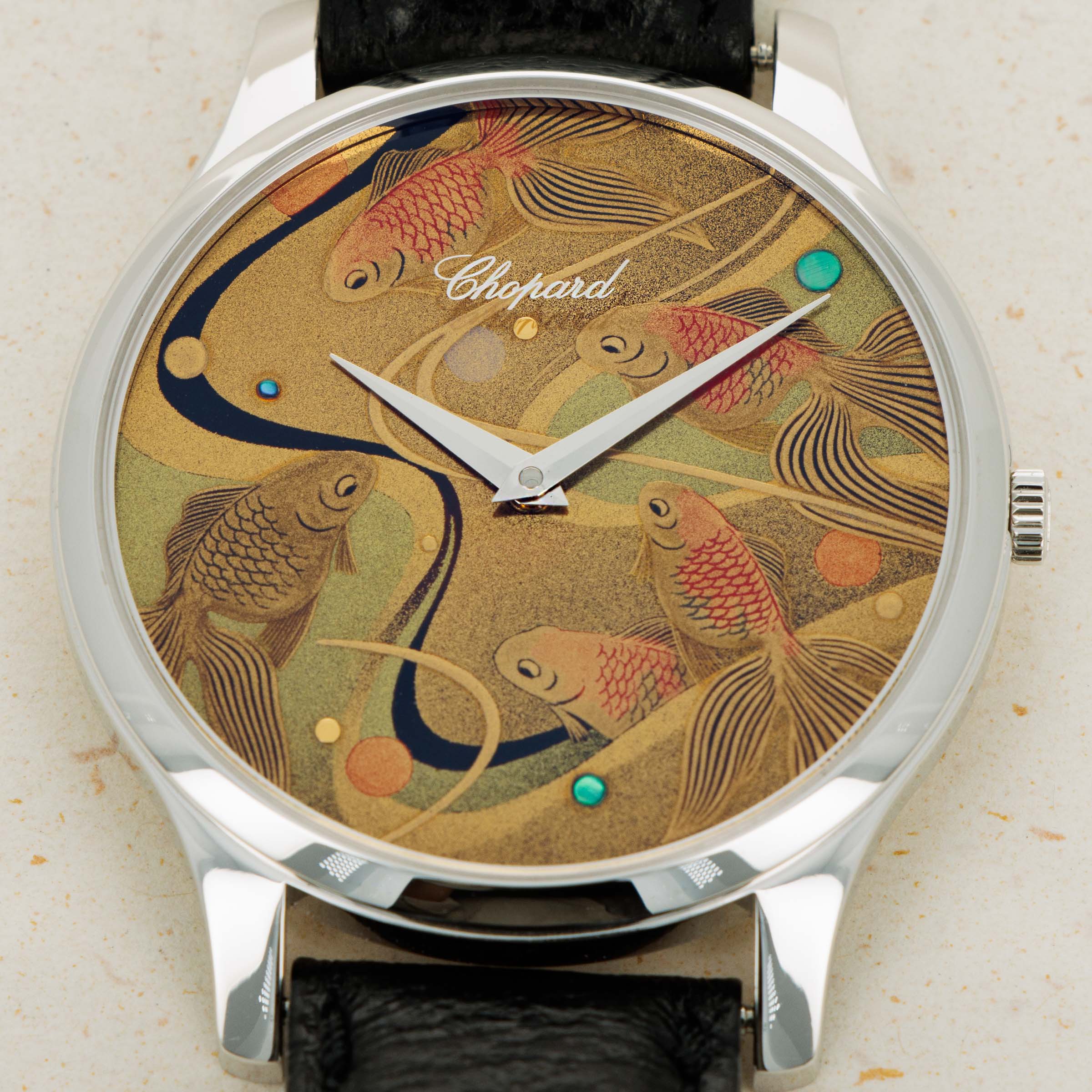 Chopard L.U.C XP Urushi Goldfish 161902 1023 18k WG Auctions