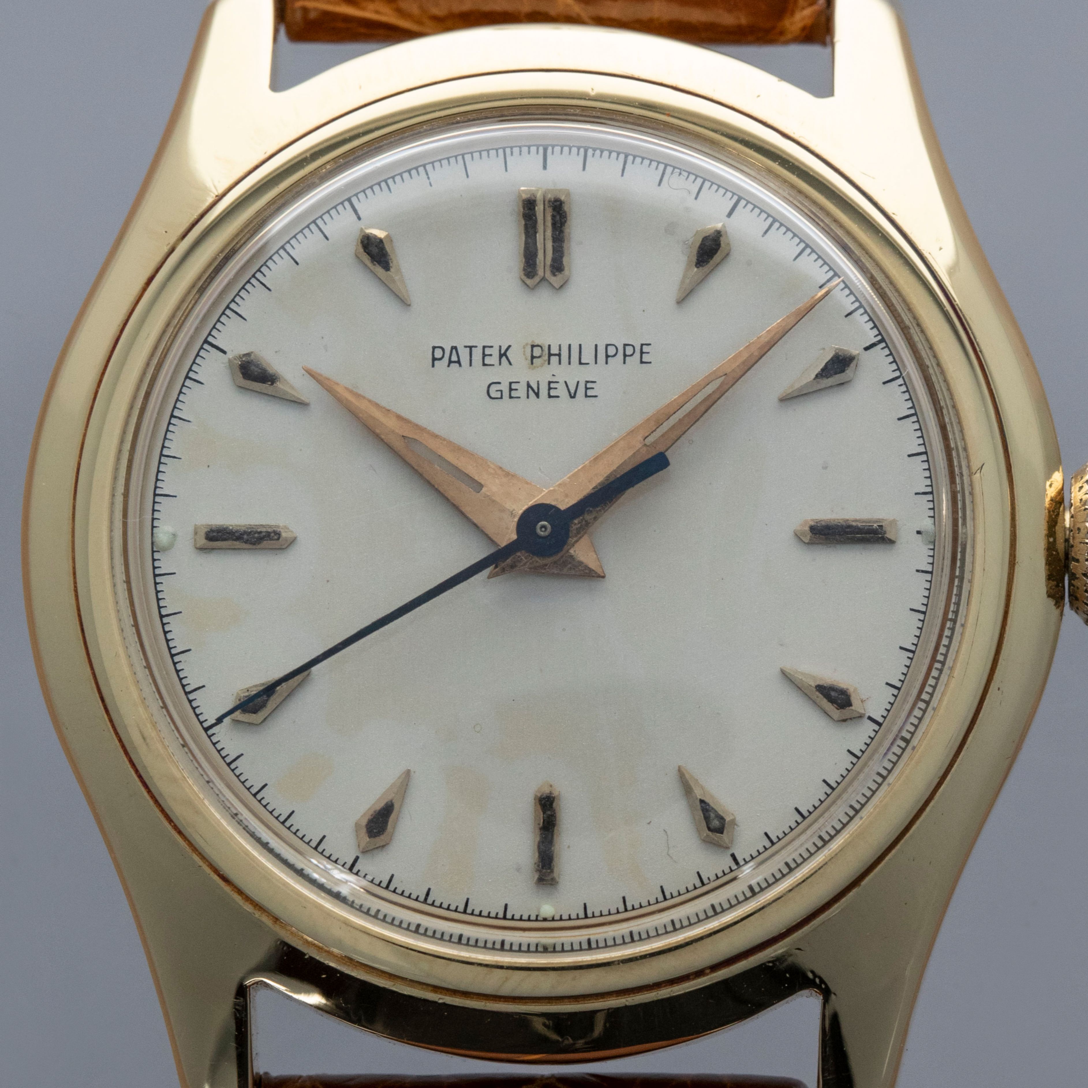 PATEK PHILIPPE GENEVE 腕時計 本体 ※ ジャンク品 Patek Philippe Calatrava 2533J Radium Dial 18k YG with Extract of