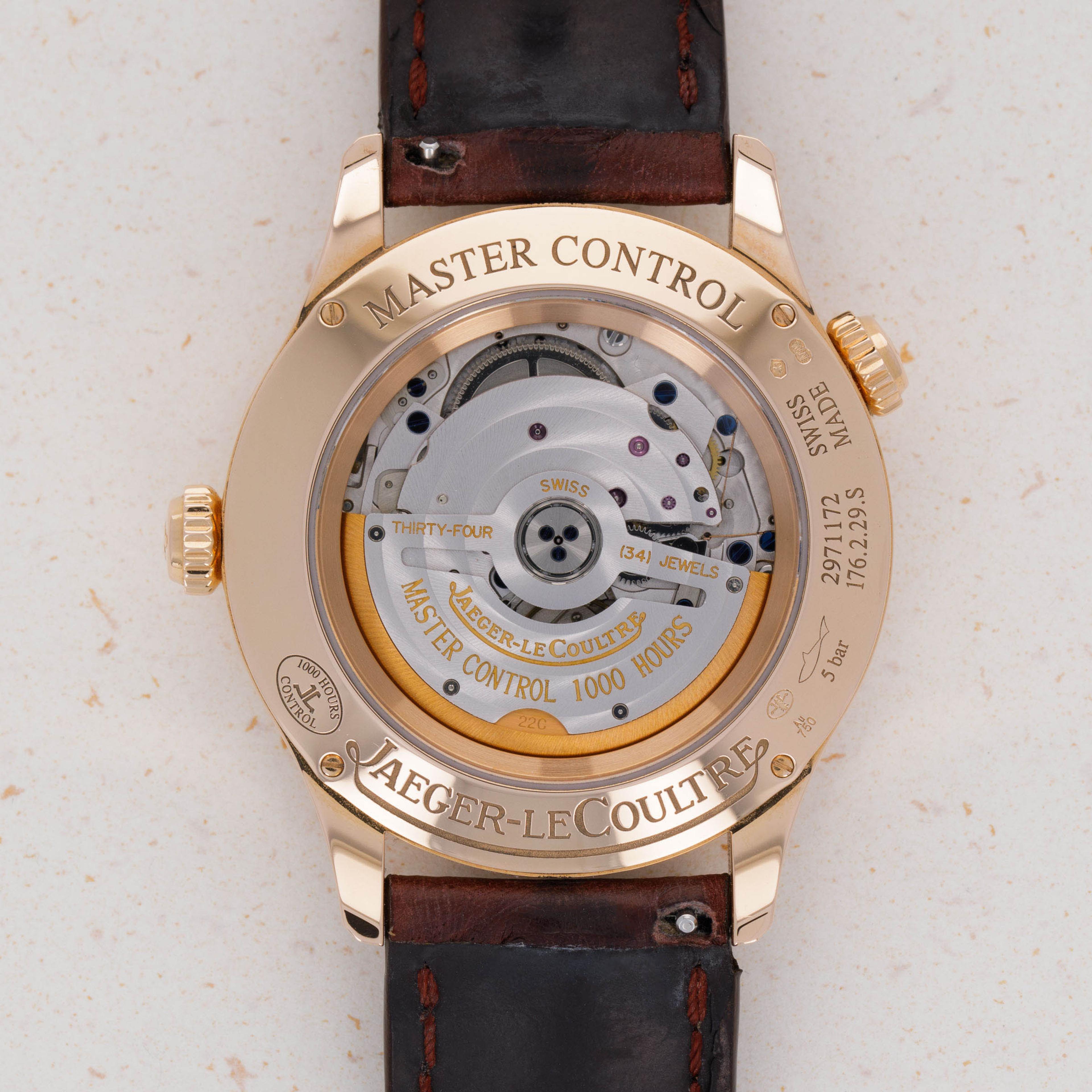 Jaeger LeCoultre Master Geographic 18k RG Q1422421 | Auctions 