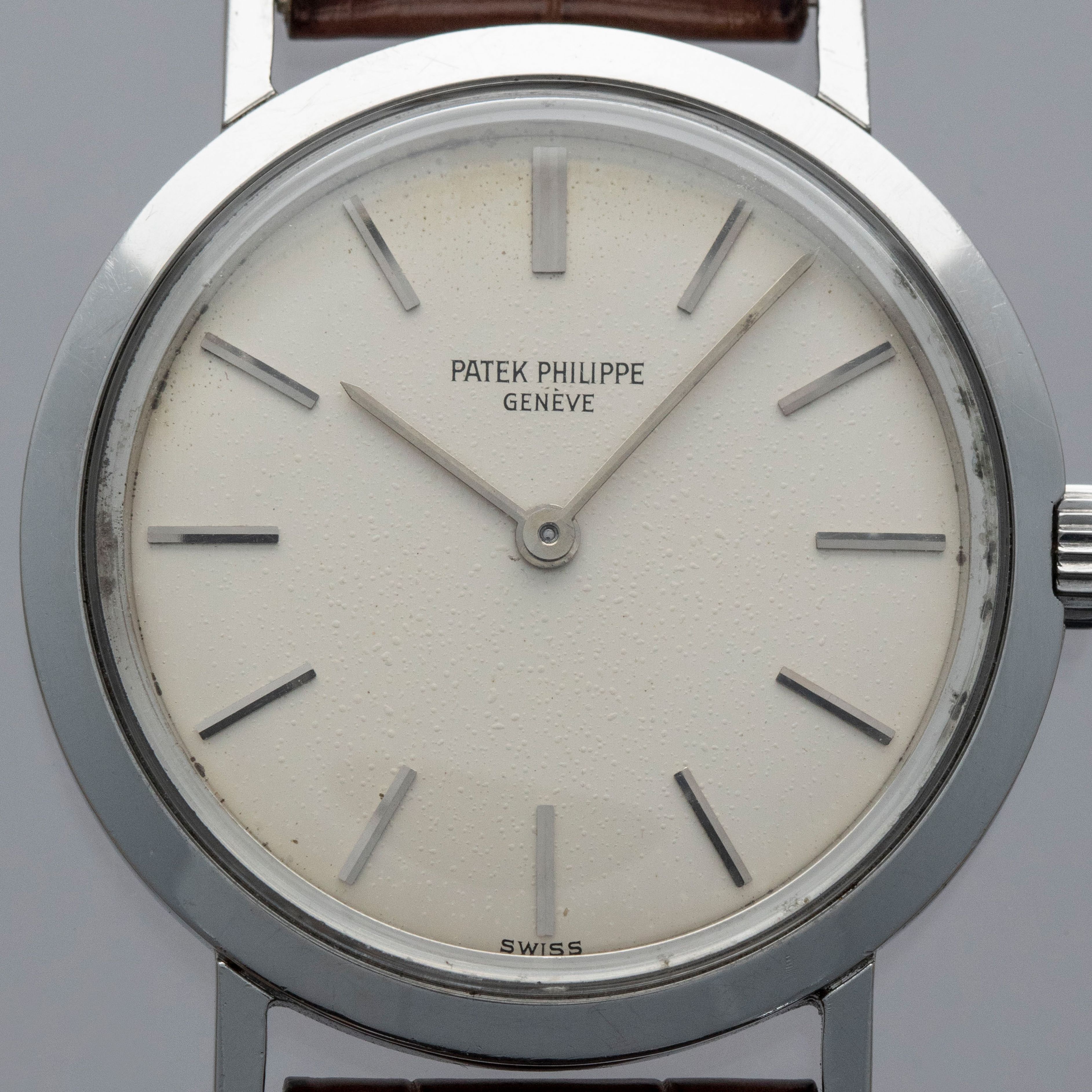 Patek Philippe Screwback Calatrava 3509 with Extract of the