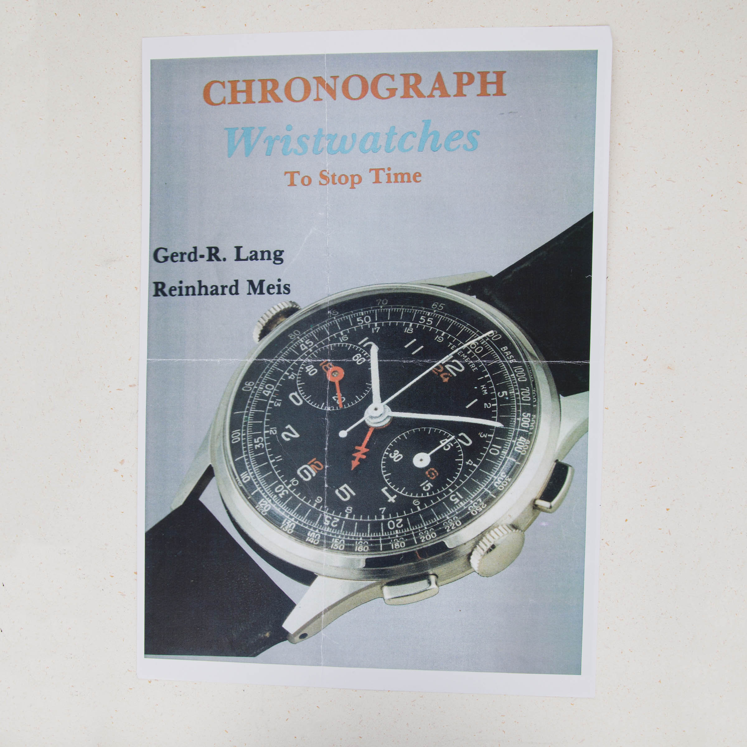 Zenith Vintage PVD Prototype Manual-wind cal. 146HP Chronograph