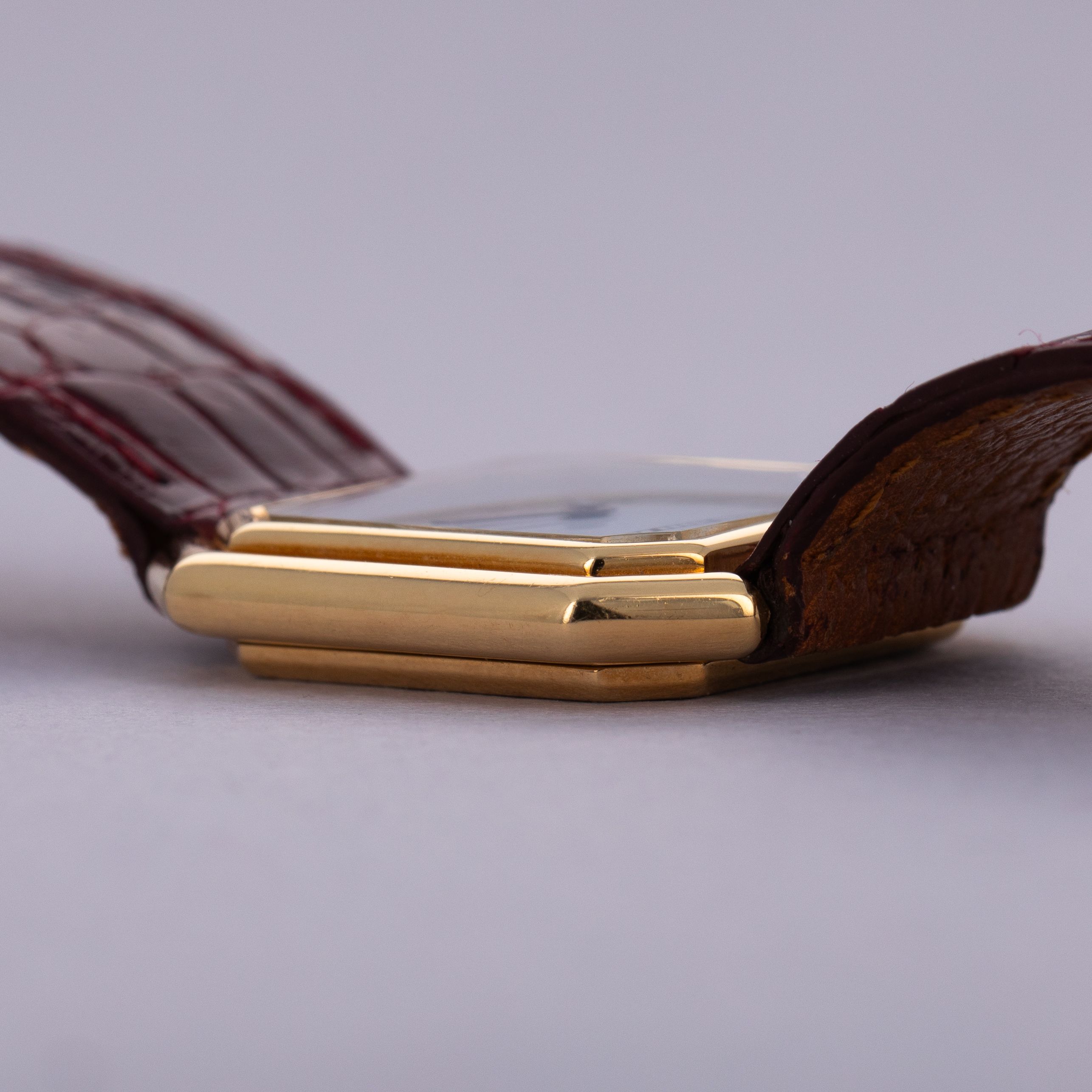 Cartier Tank Ceinture 78099 Paris Dial 18k YG | Auctions | Loupe This