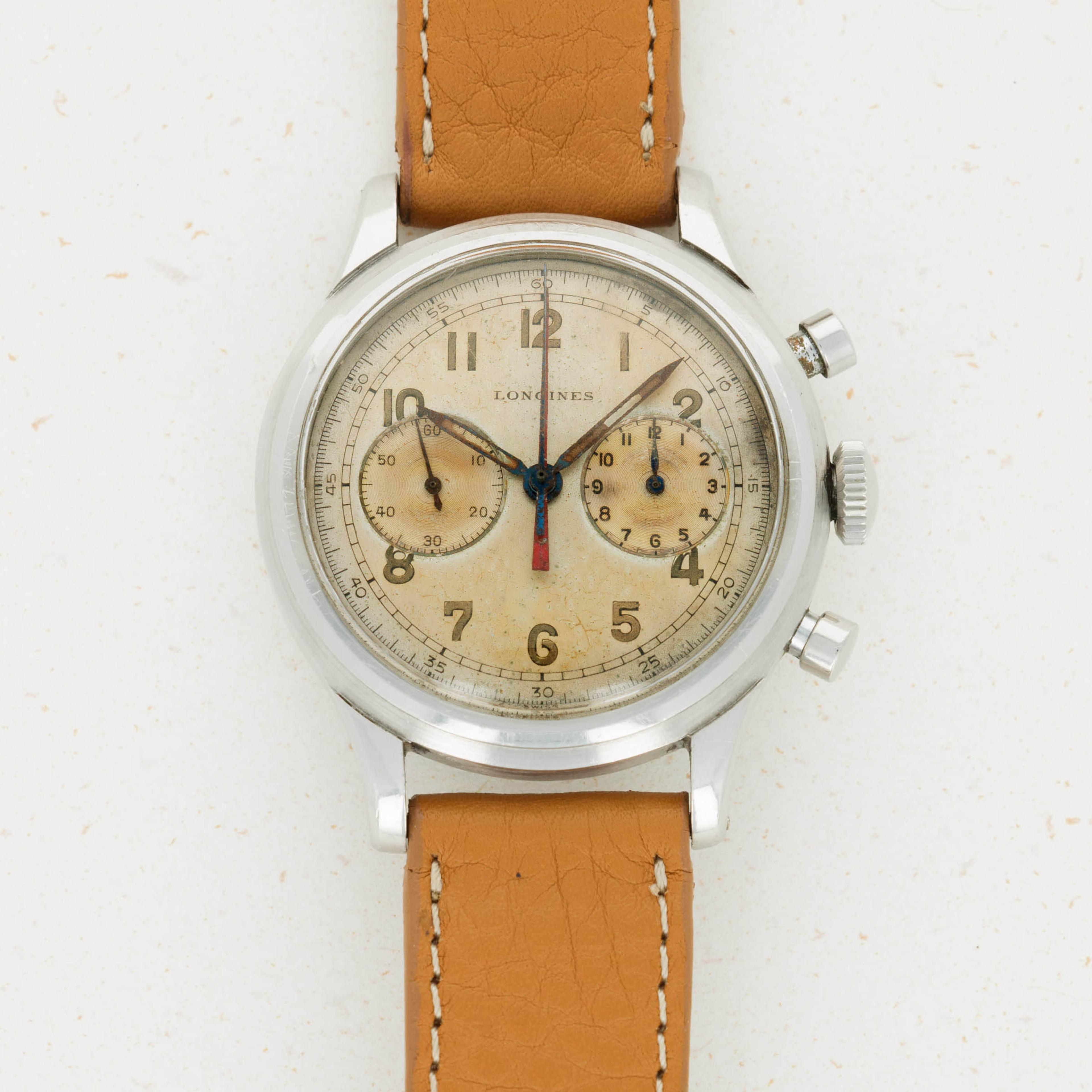 Longines Doppia Lancetta 13ZN-12 Chronograph 5699 | Auctions | Loupe This