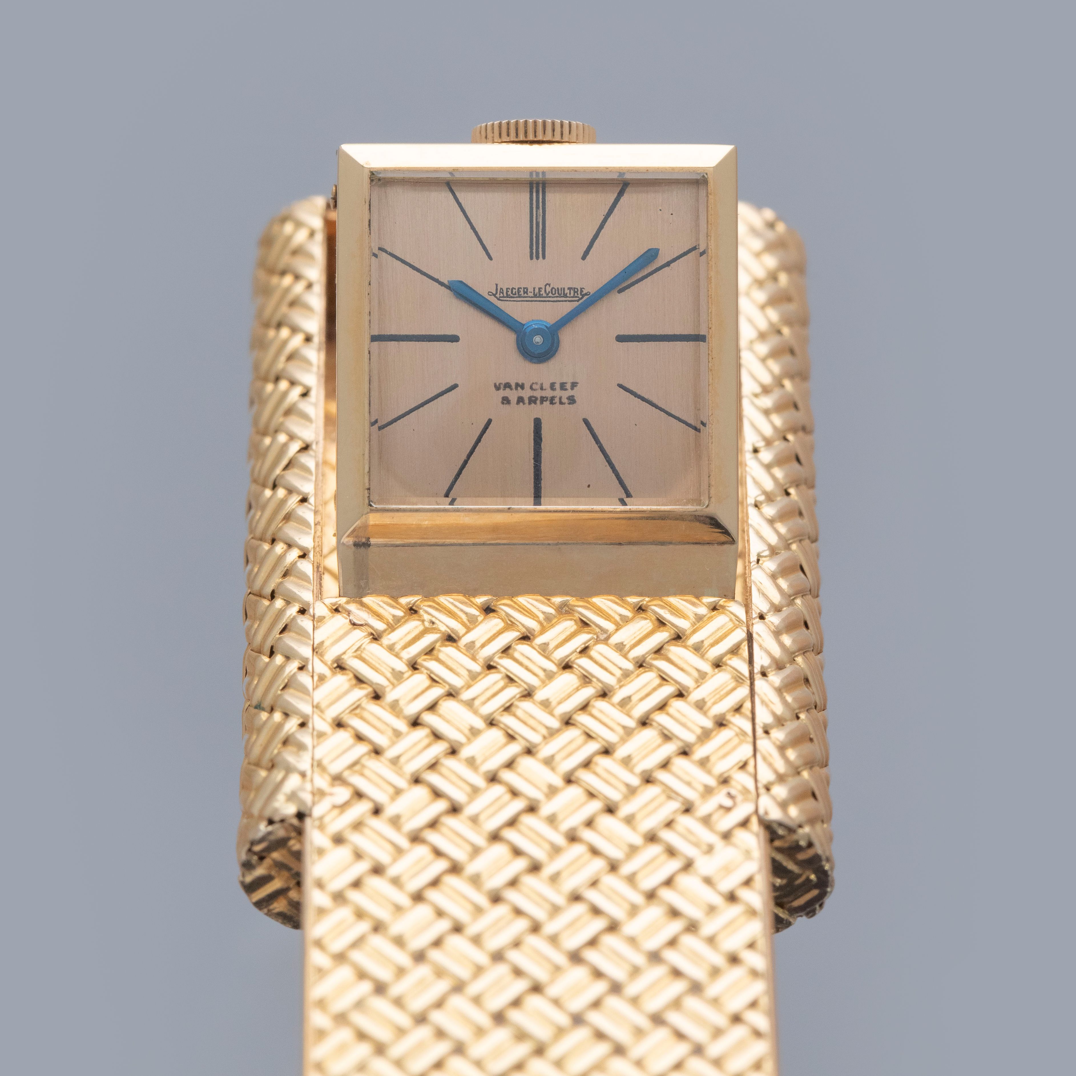 Jaeger-LeCoultre Purse Watch made for Van Cleef & Arpels 18k YG
