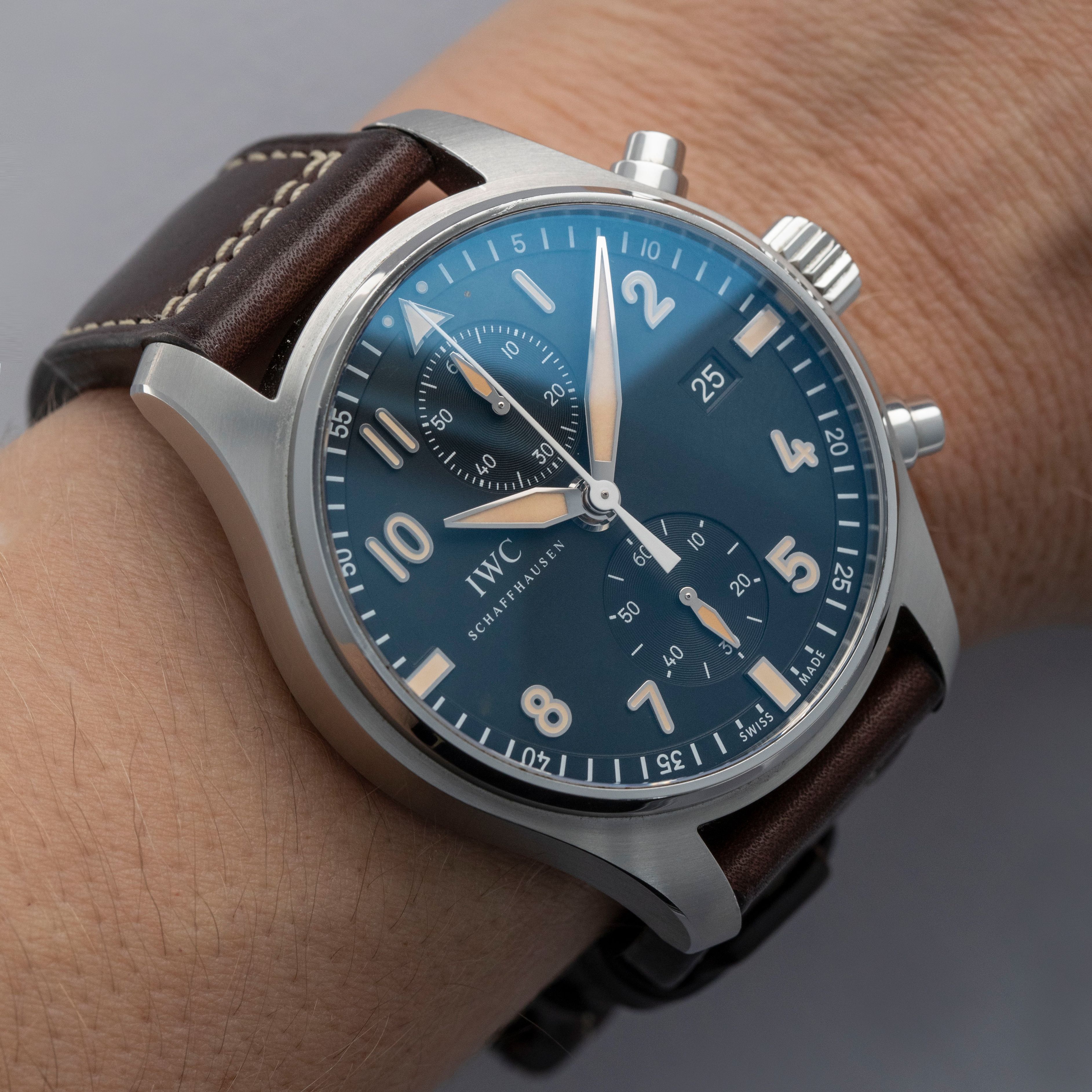 IWC Pilot Spitfire Chronograph 3878-08 CF3 Limited Edition