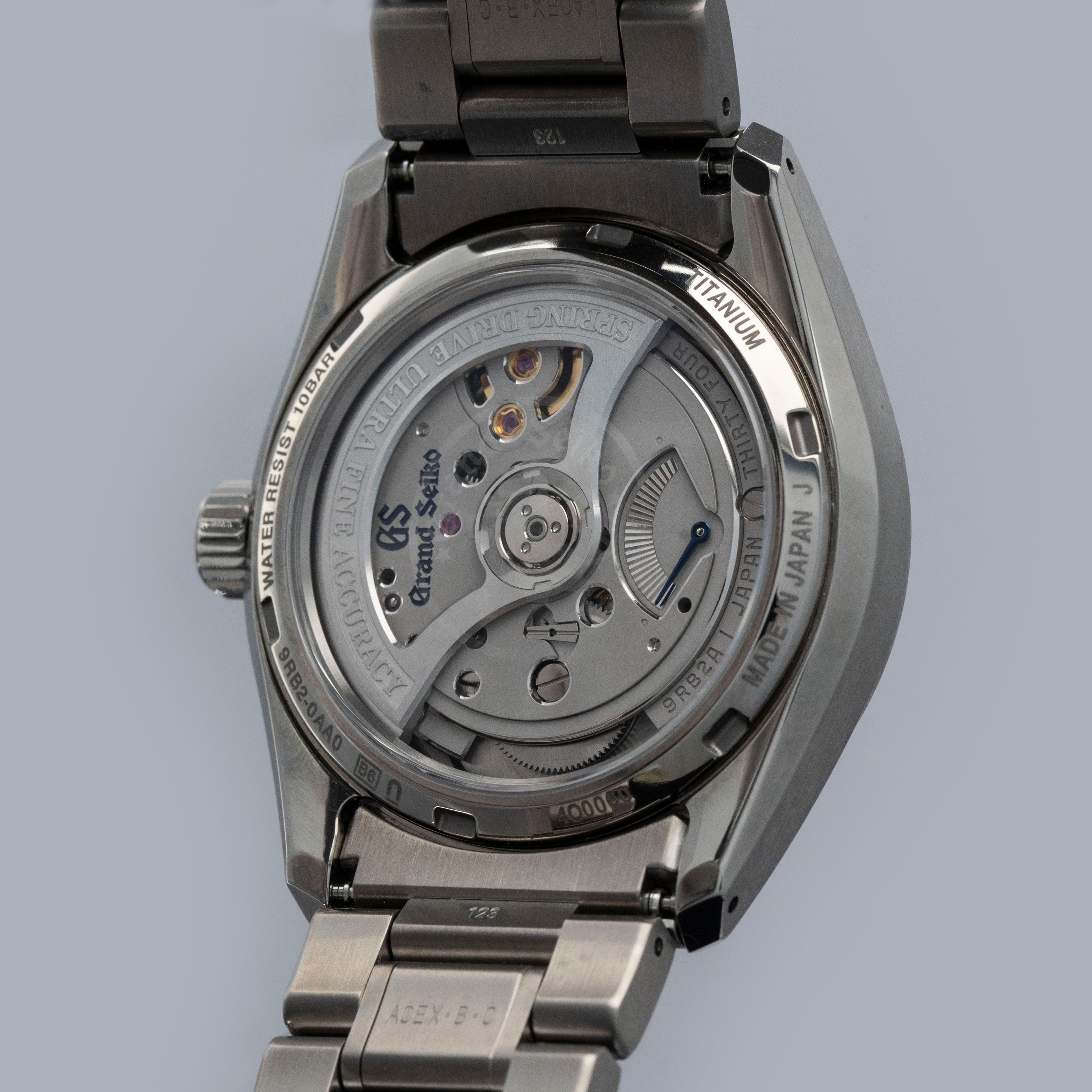 Grand Seiko Spring Drive UFA SLGB003G Ice Forest Dial | Auctions