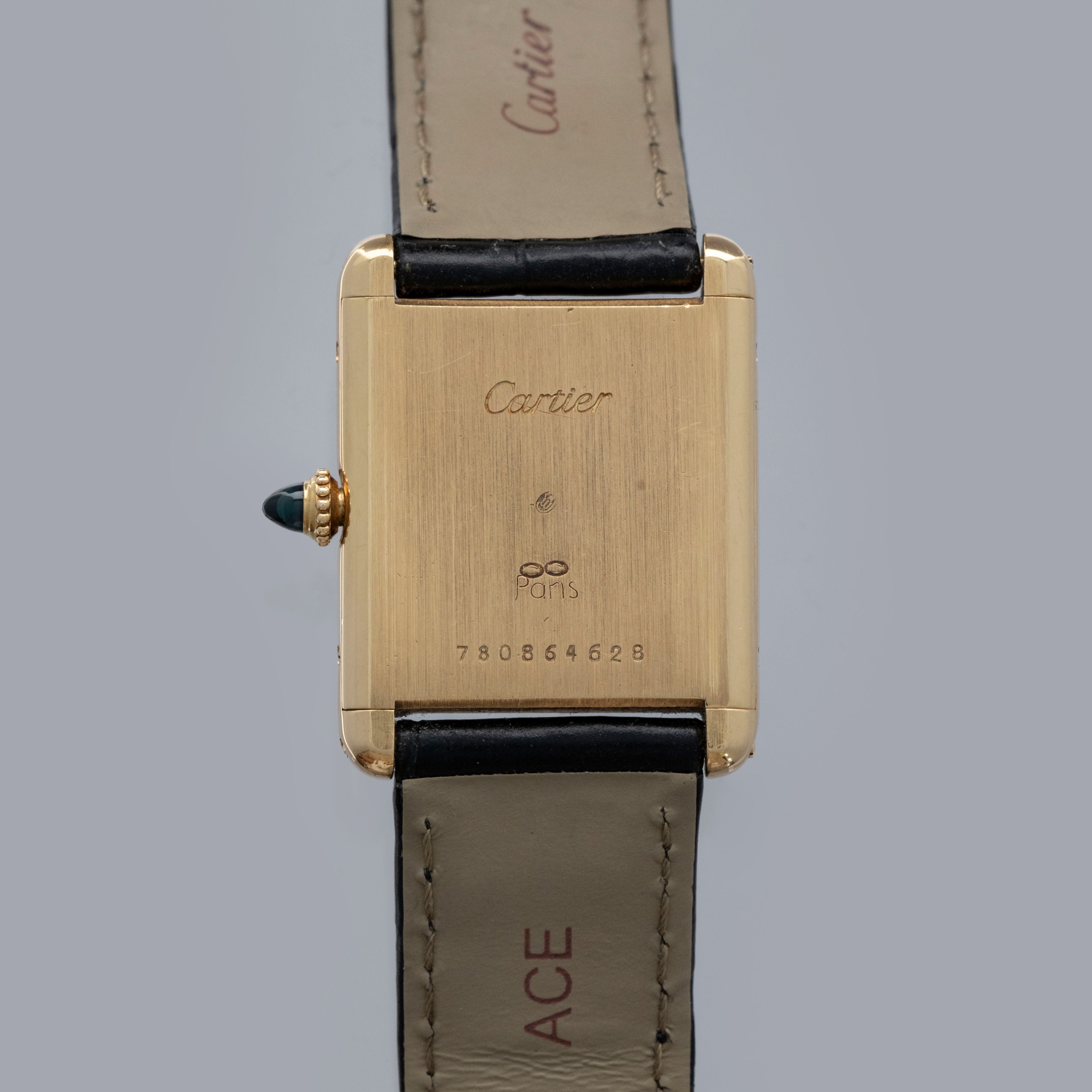 Cartier Tank Louis 78086 18k YG | Auctions | Loupe This